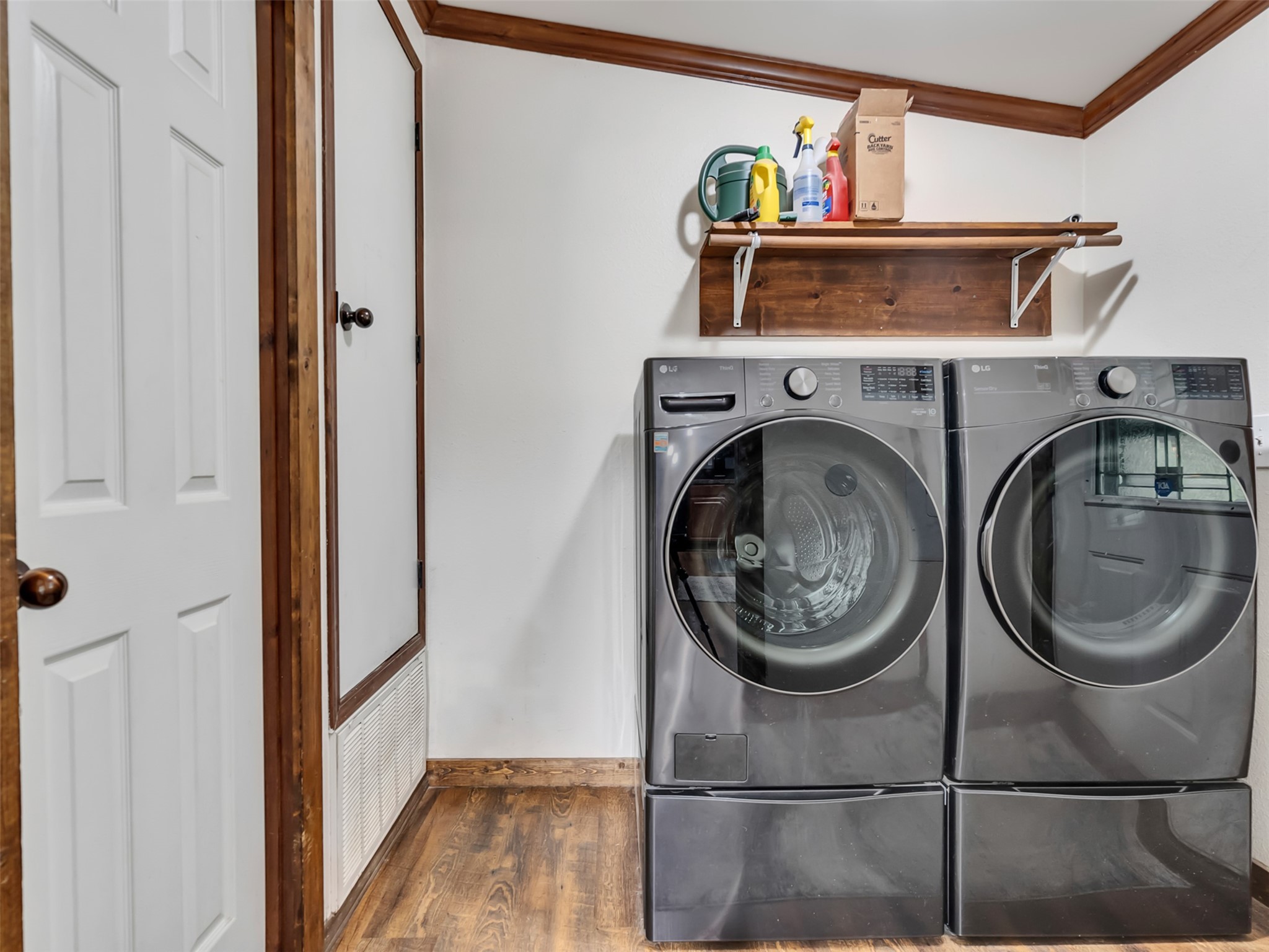In home utility room
