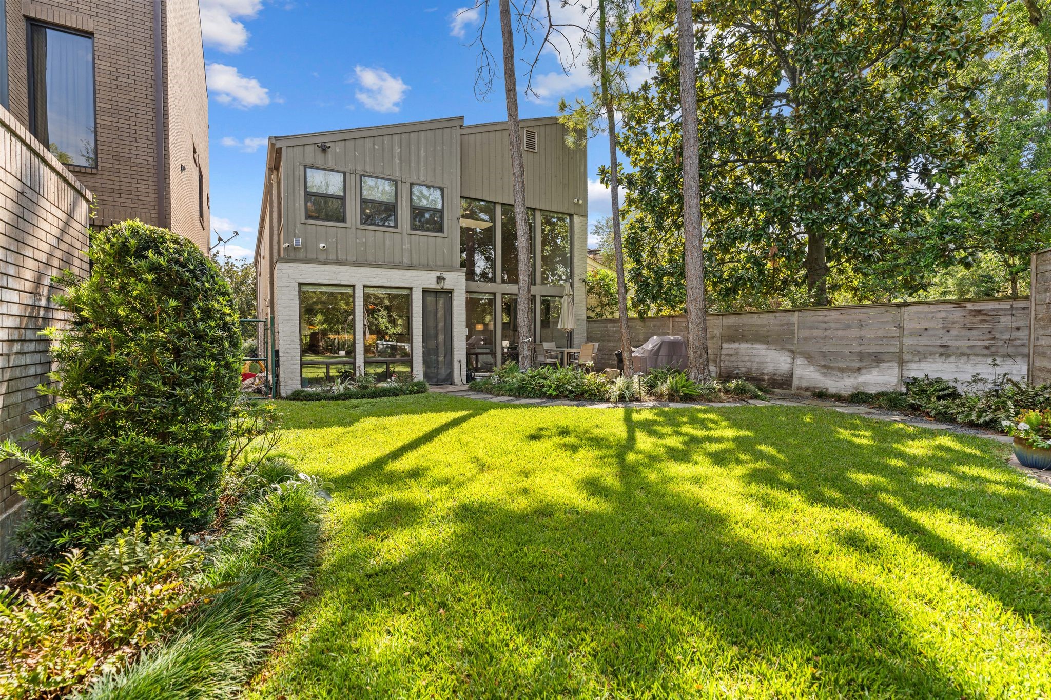 The expansive yard is perfect for kids, pets or just for enjoying the view.