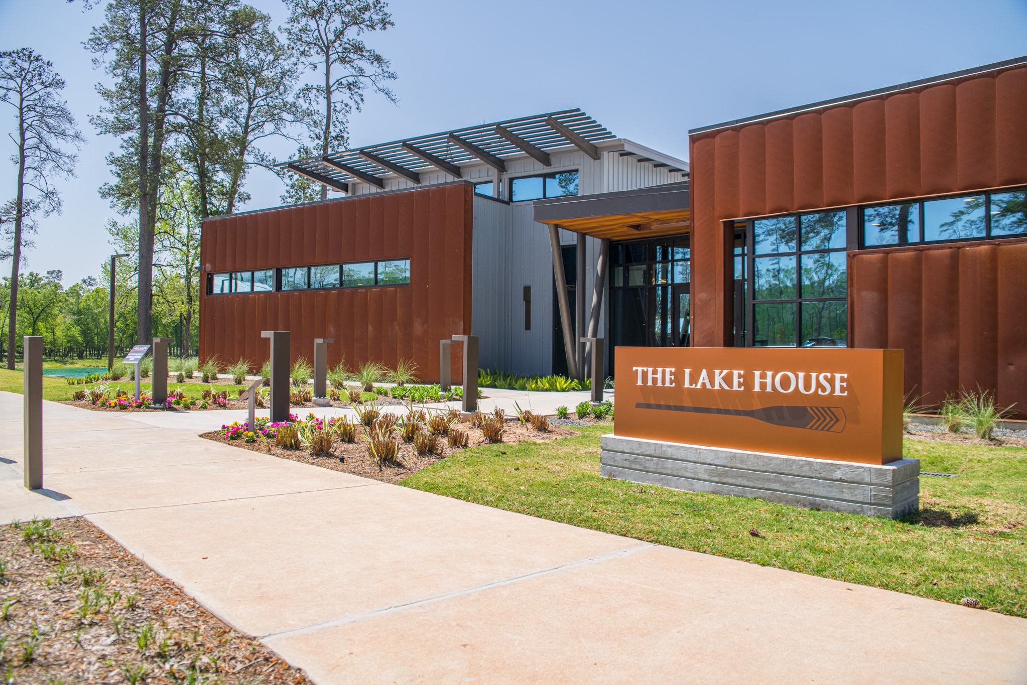 The Lake House offers community events, recreation, and amenities, serving as the hub for neighbor connections.