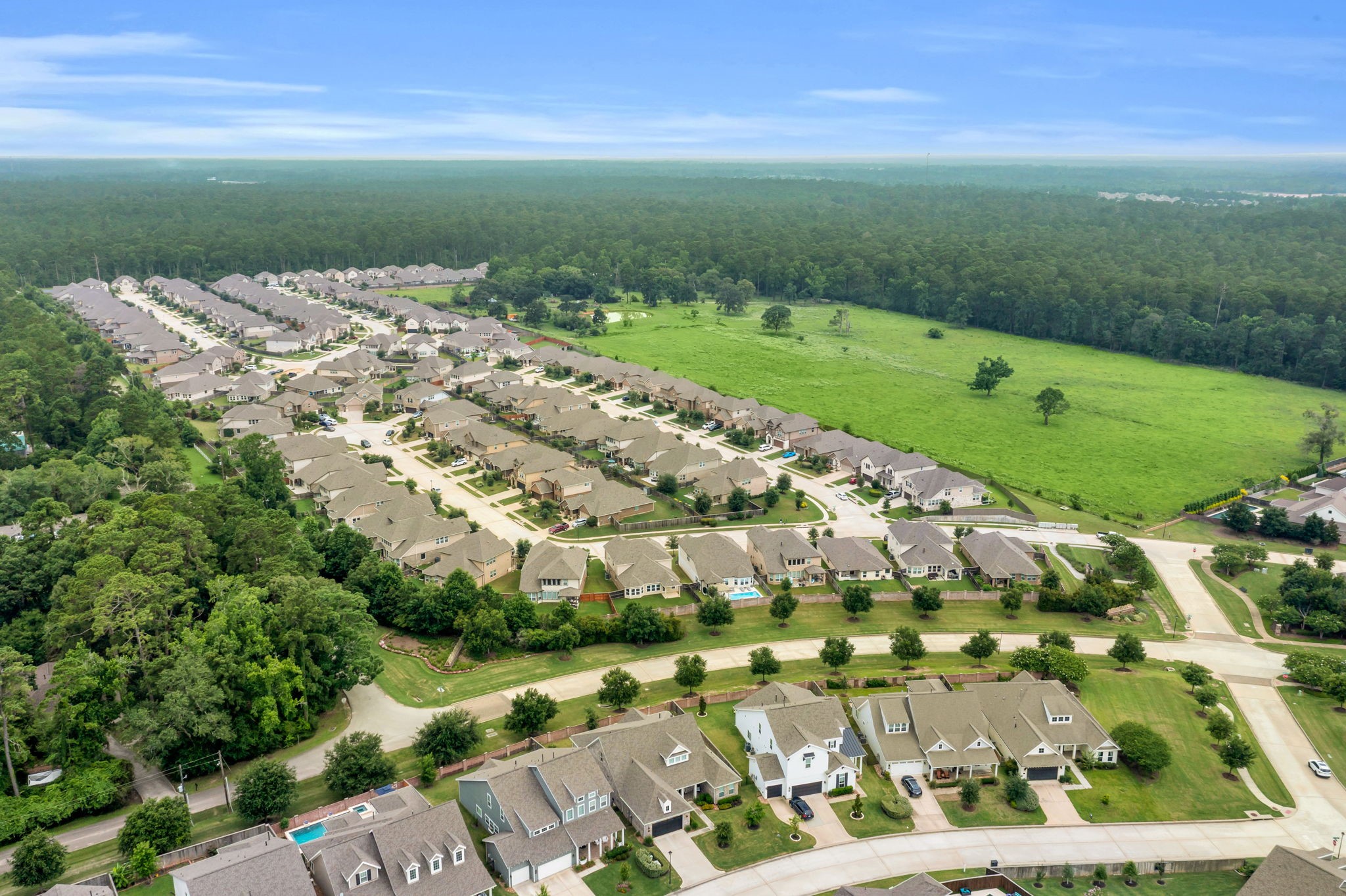 Arial view