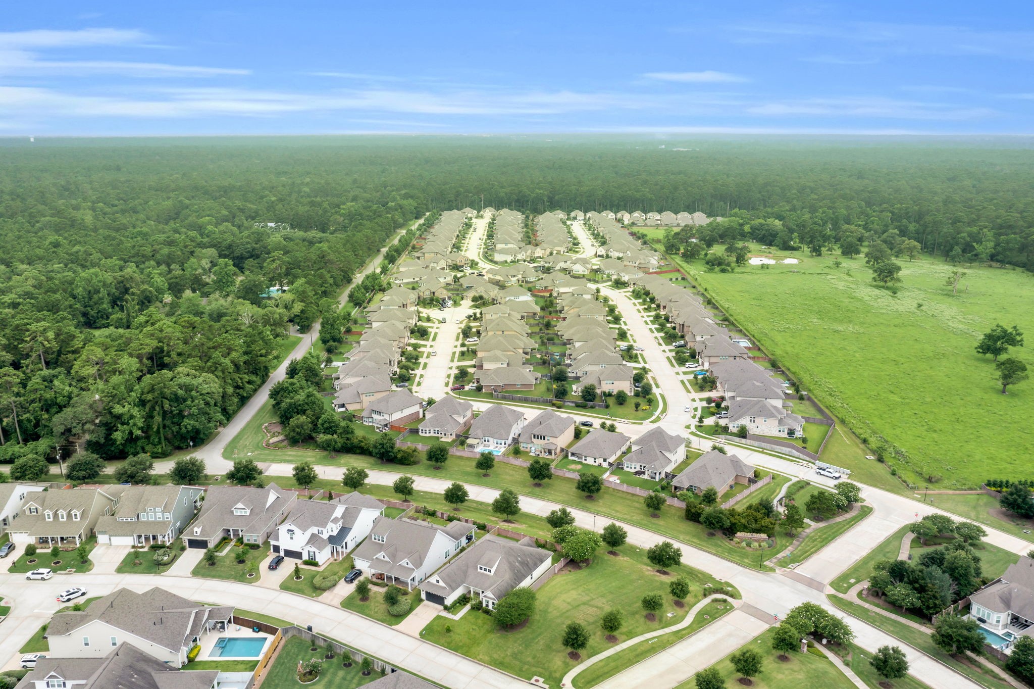 Arial view