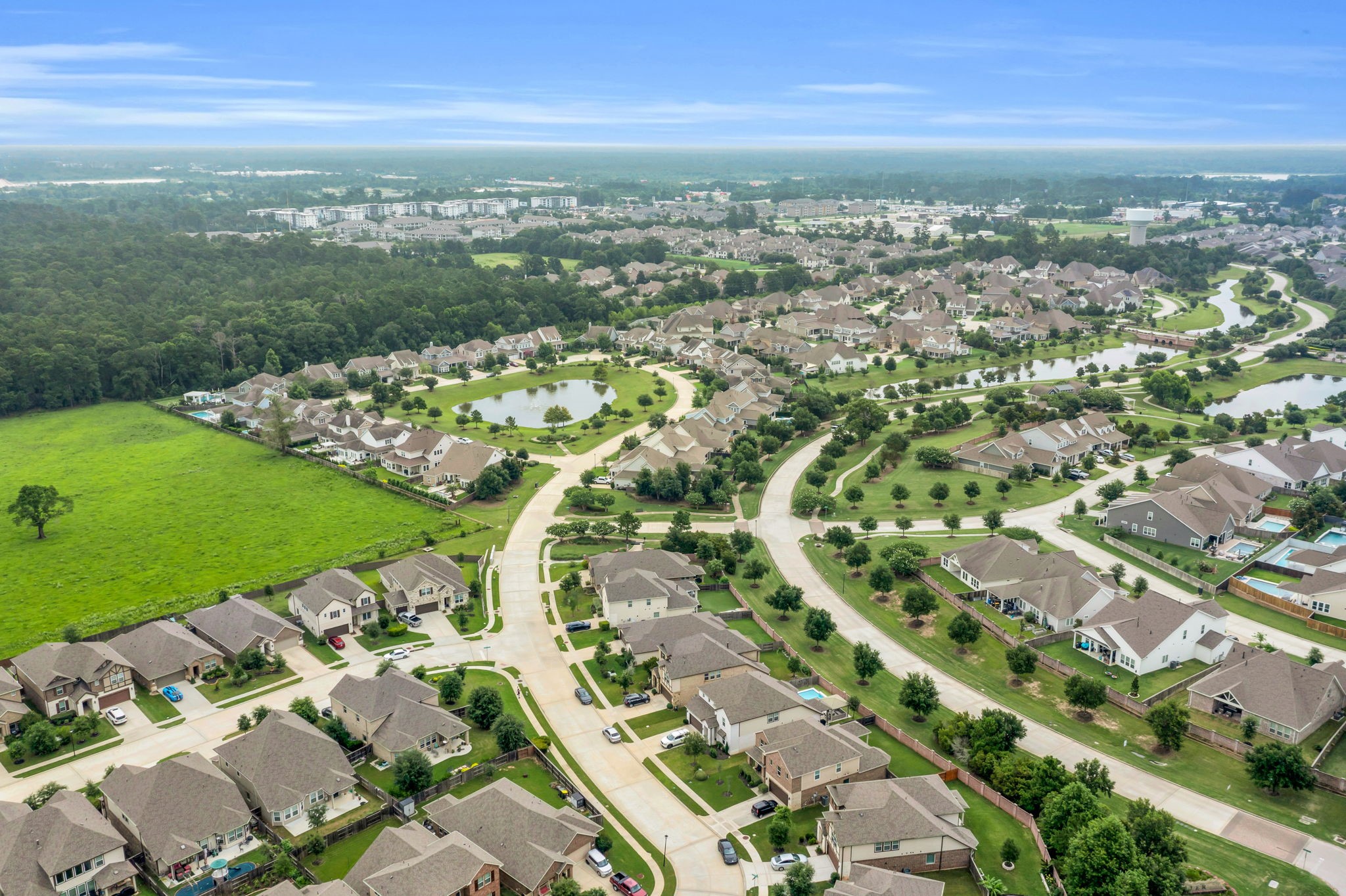 Arial view