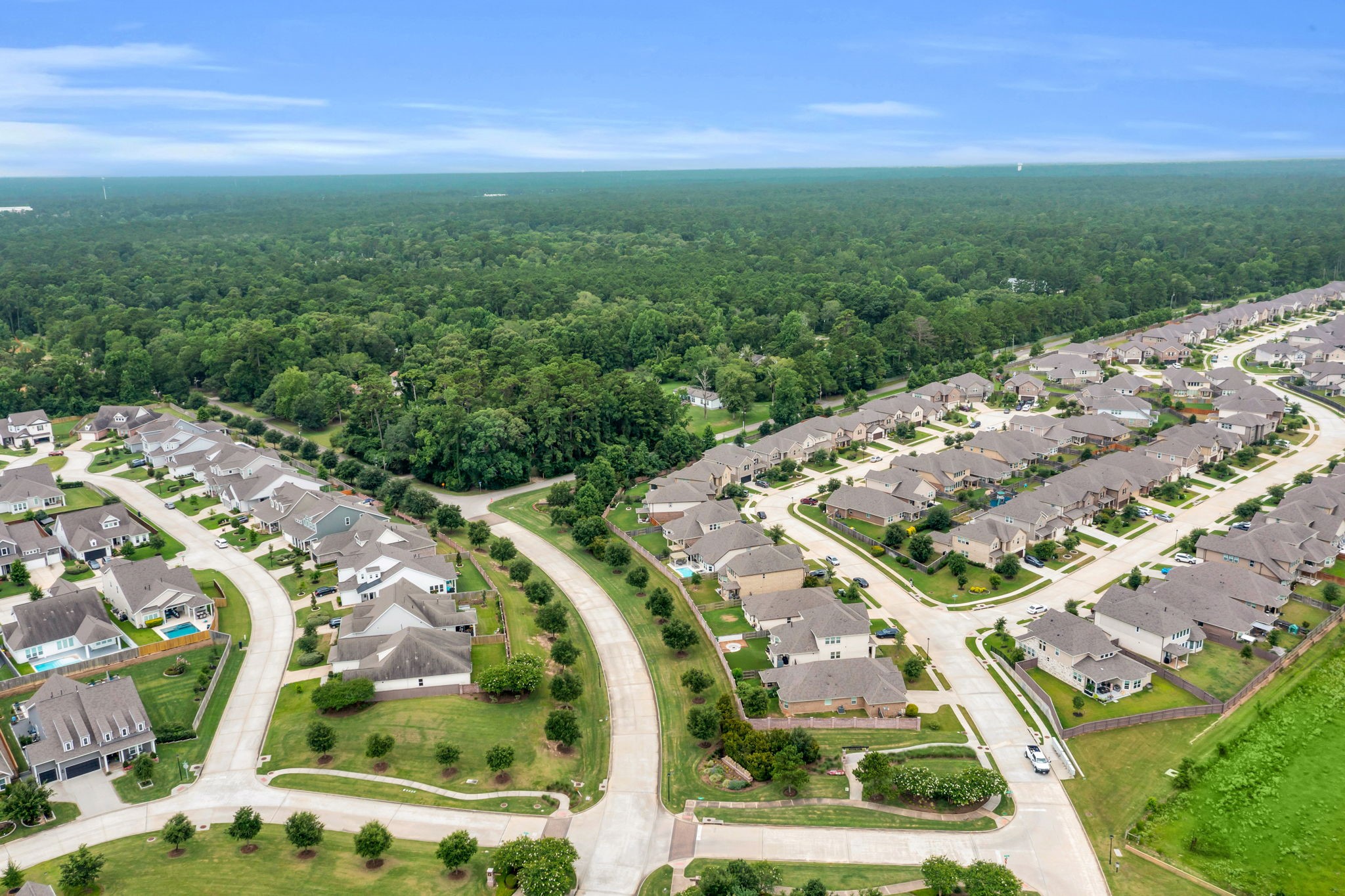 Arial view