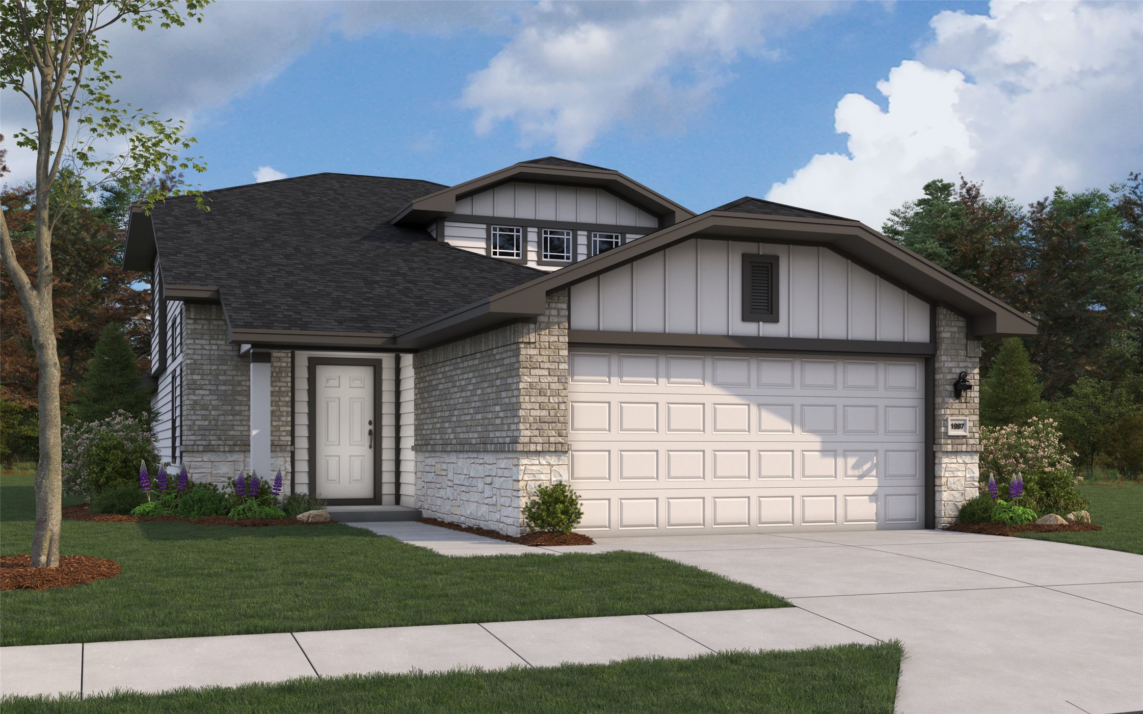 Rendering of Telluride elevation C. Not Actual Home. Actual colors and features may vary. Rendering of Telluride elevation C. Not Actual Home. Actual colors and features may vary.