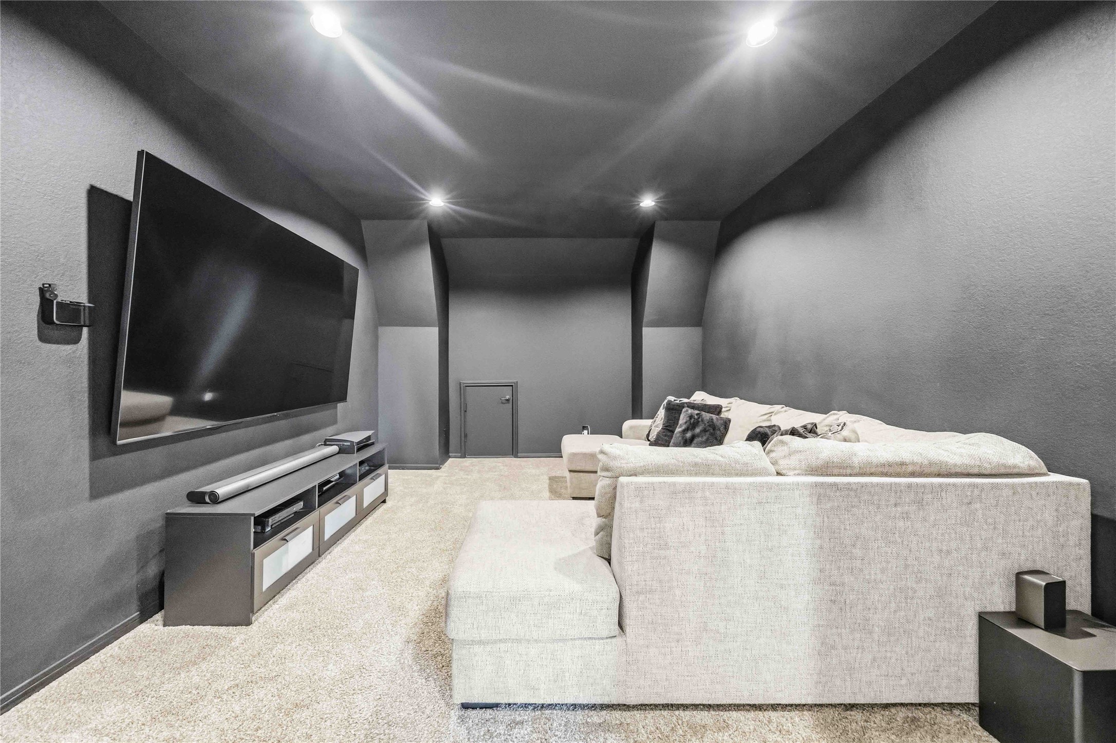 Enjoy family night in the second floor spacious media room