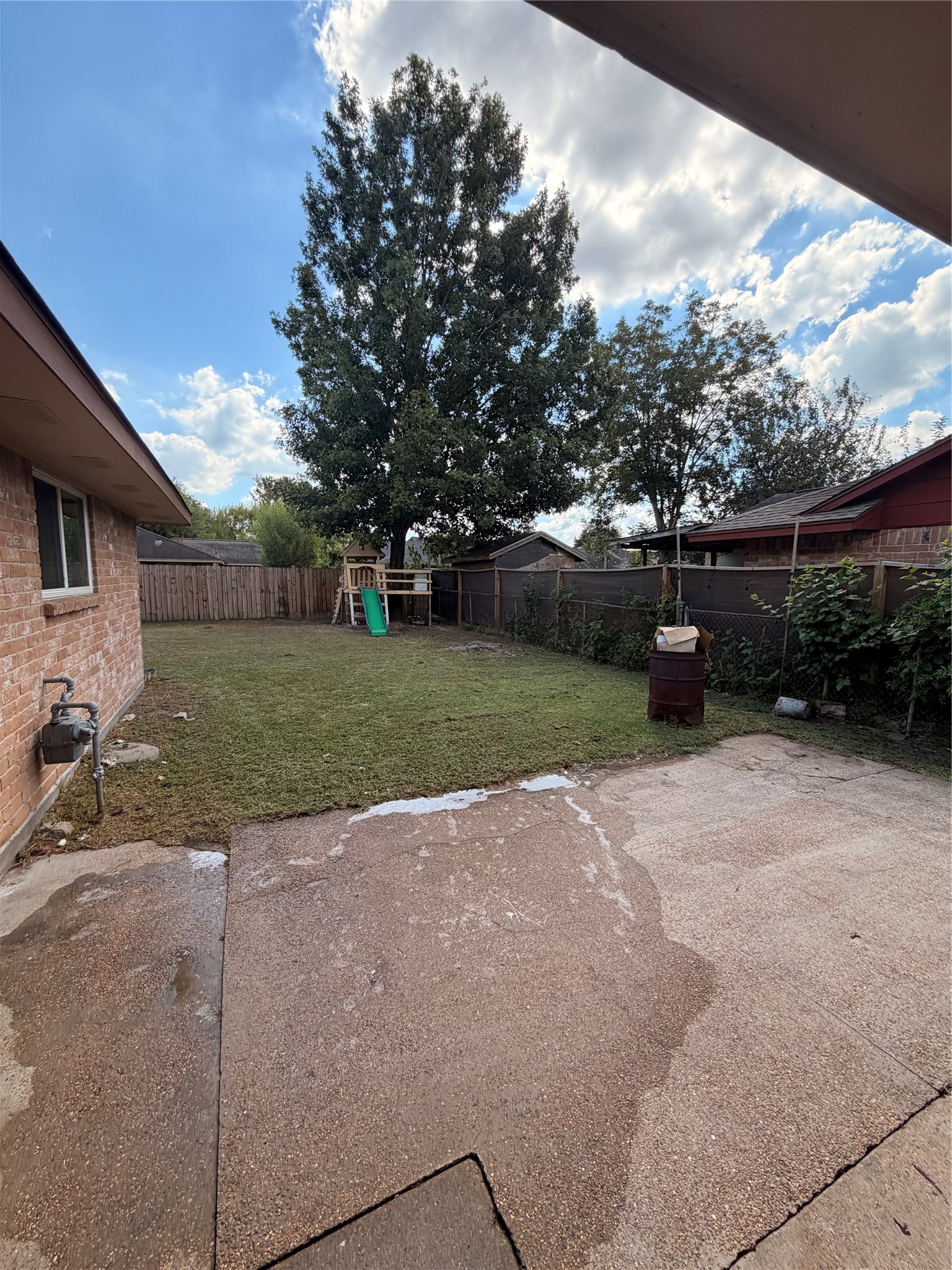 back patio