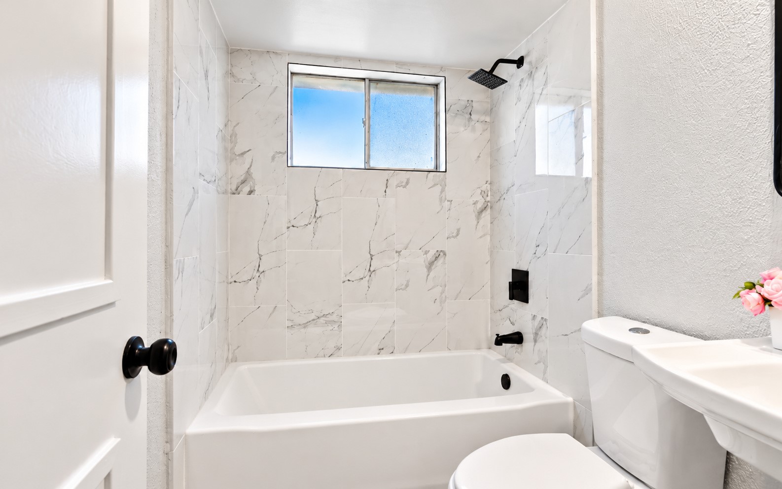 The updated hallway bathroom!