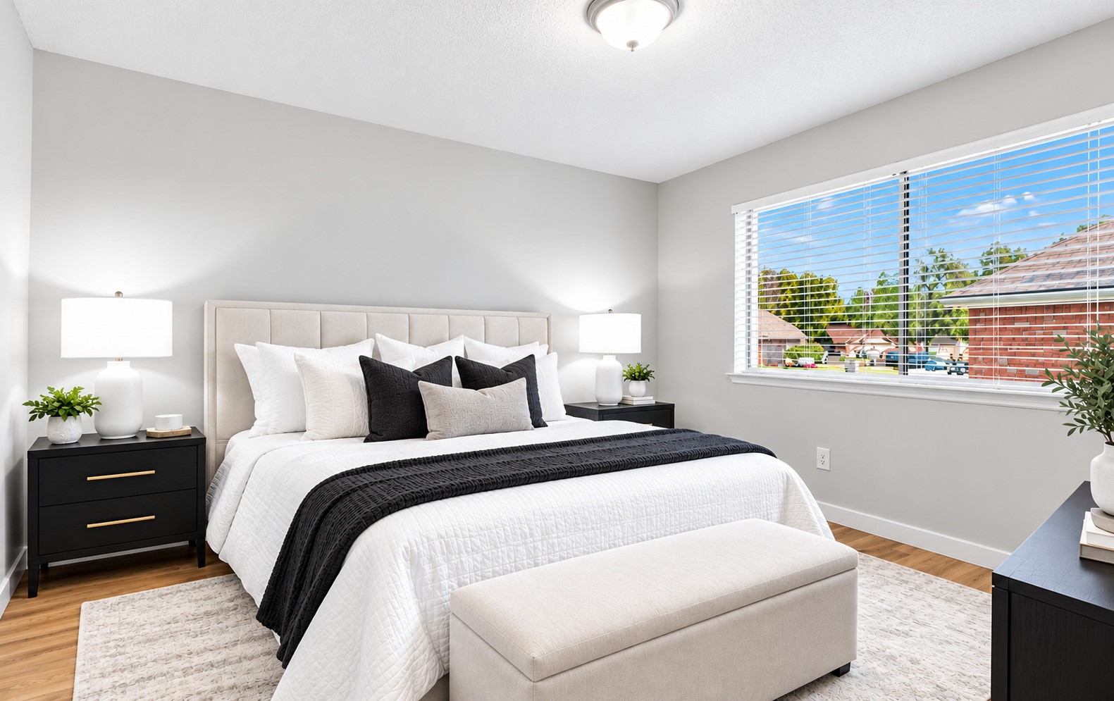 One of the secondary bedrooms!
*This photo has been virtually staged*
*This photo has been virtually staged*