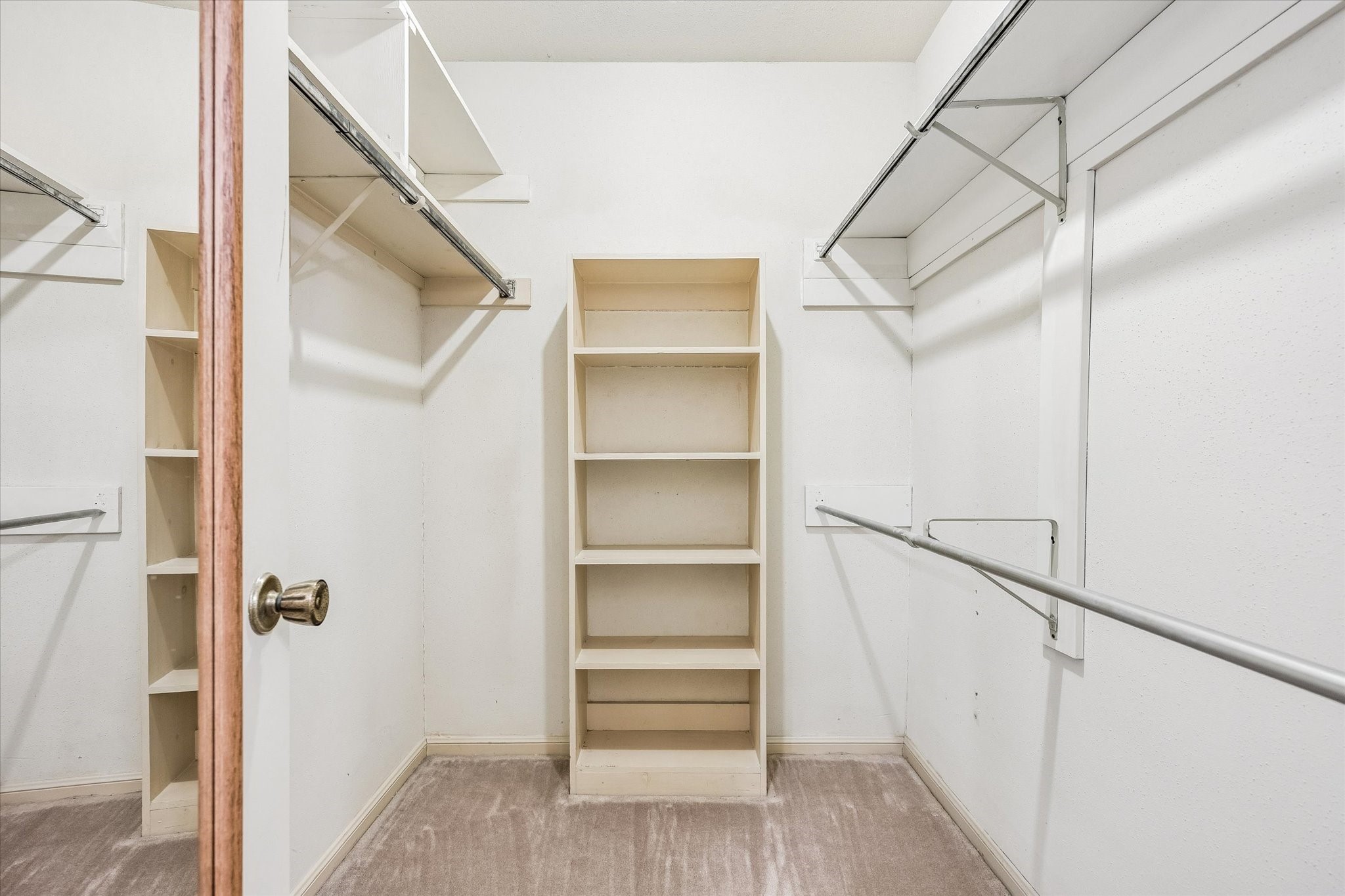 Large primary walk-in closet