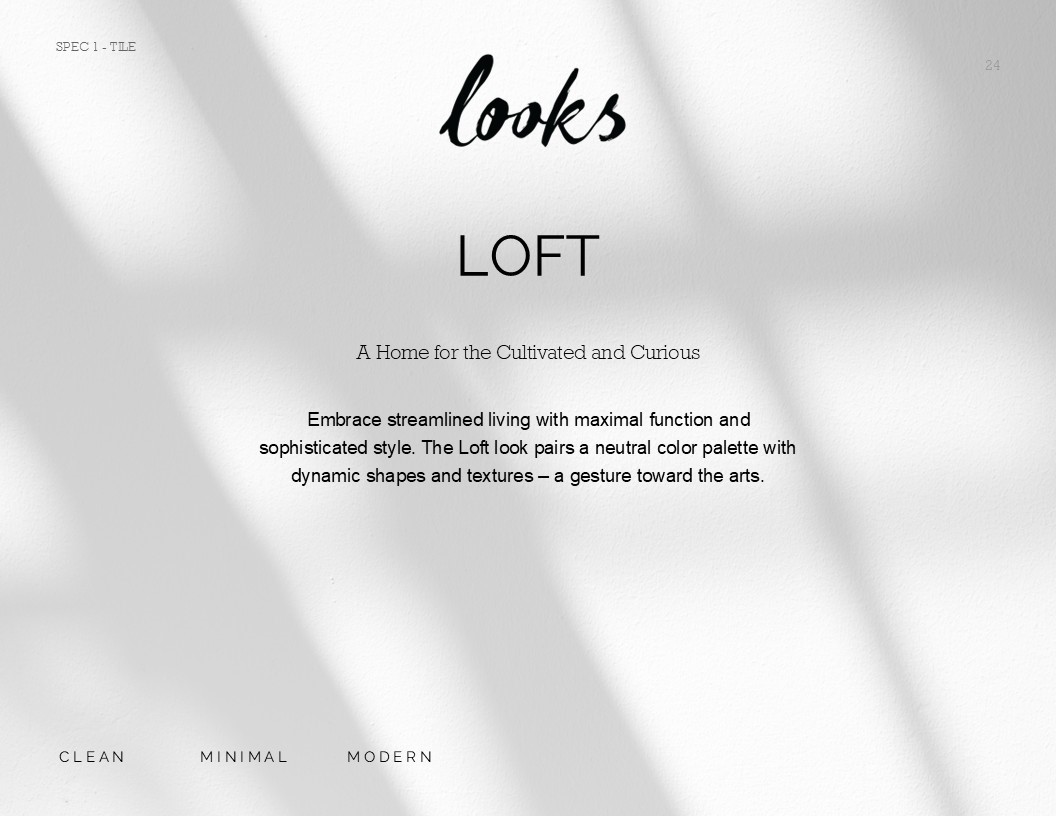 Introducing K. Hovnanian Loft Look!