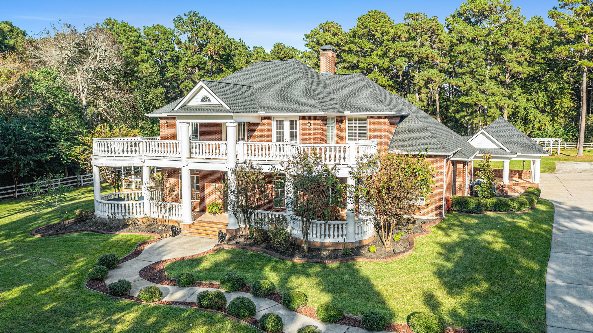This magnificent home sits on 2.25-acre featuring 6 beds, 5.5 baths, a guest house, 6-car garage with a 3-car detached carport, a generator, a HUGE workshop and more! This magnificent home sits on 2.25-acre featuring 6 beds, 5.5 baths, a guest house, 6-car garage with a 3-car detached carport, a generator, a HUGE workshop and more!