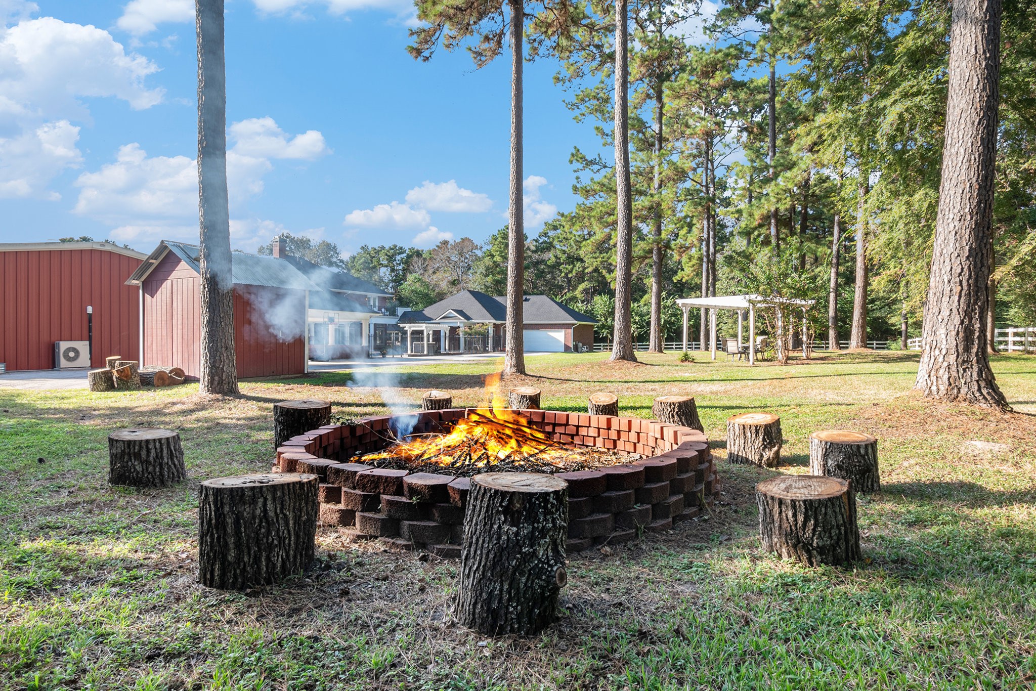 Amazing and cozy firepit!
