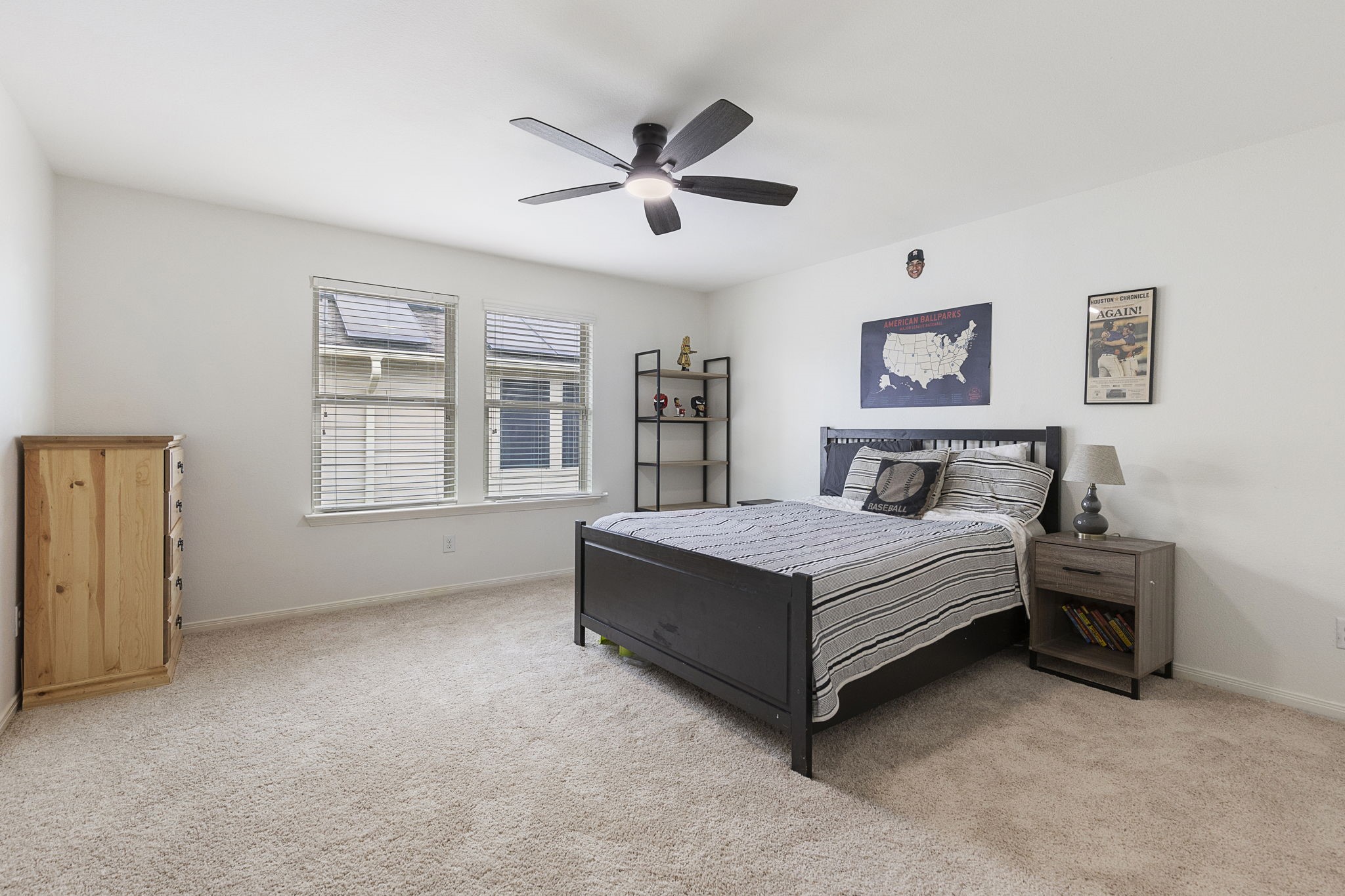 All bedrooms are oversized and have large walk-in closets.