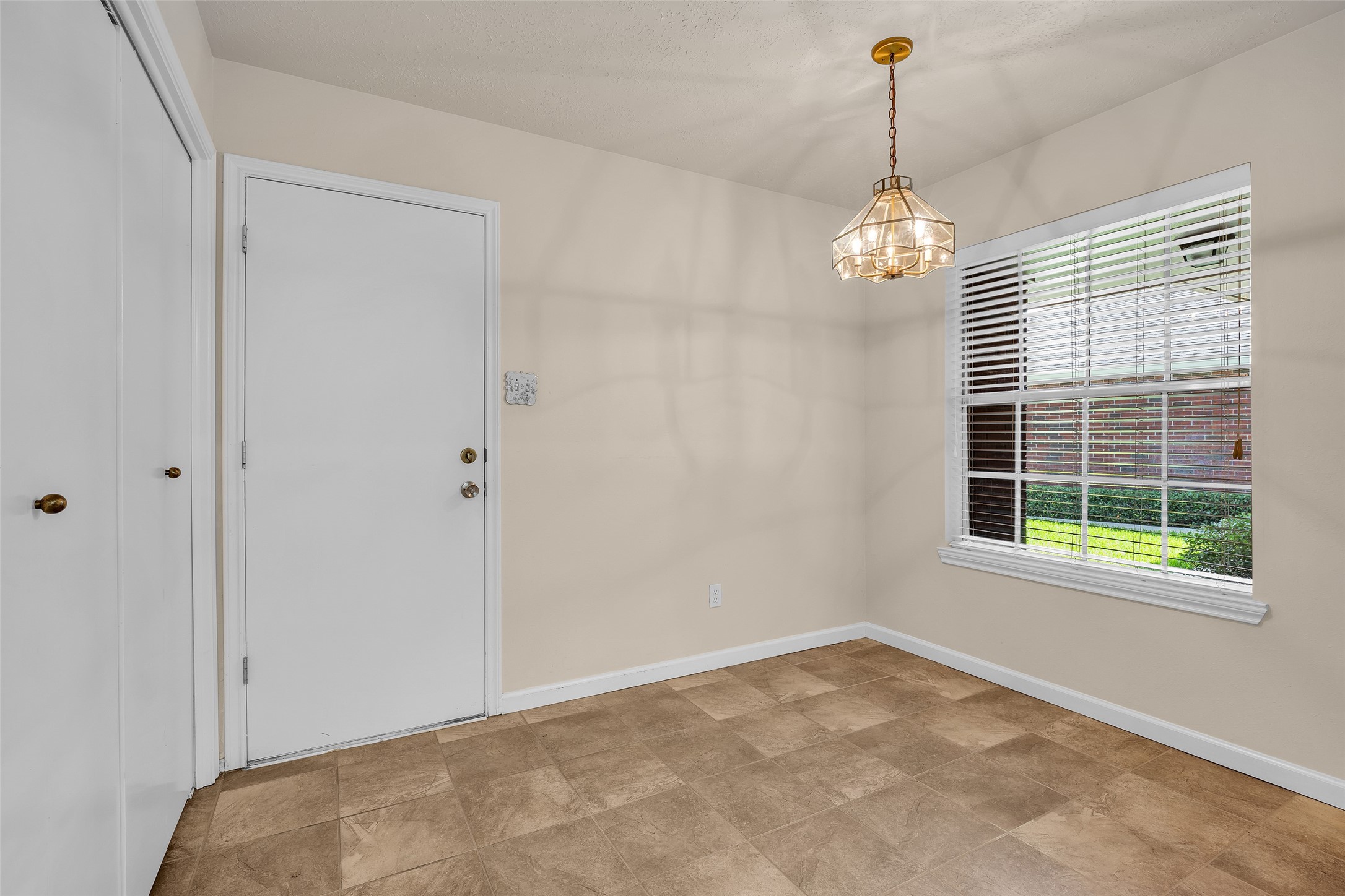 Breakfast nook provides a cozy space for morning meals, offering a comfortable spot to enjoy a quiet start to the day.