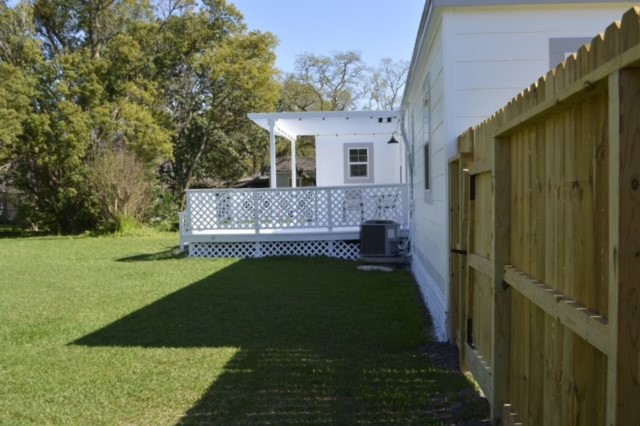 Back Porch with Pergola