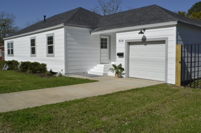 One Car Garage One Car Garage