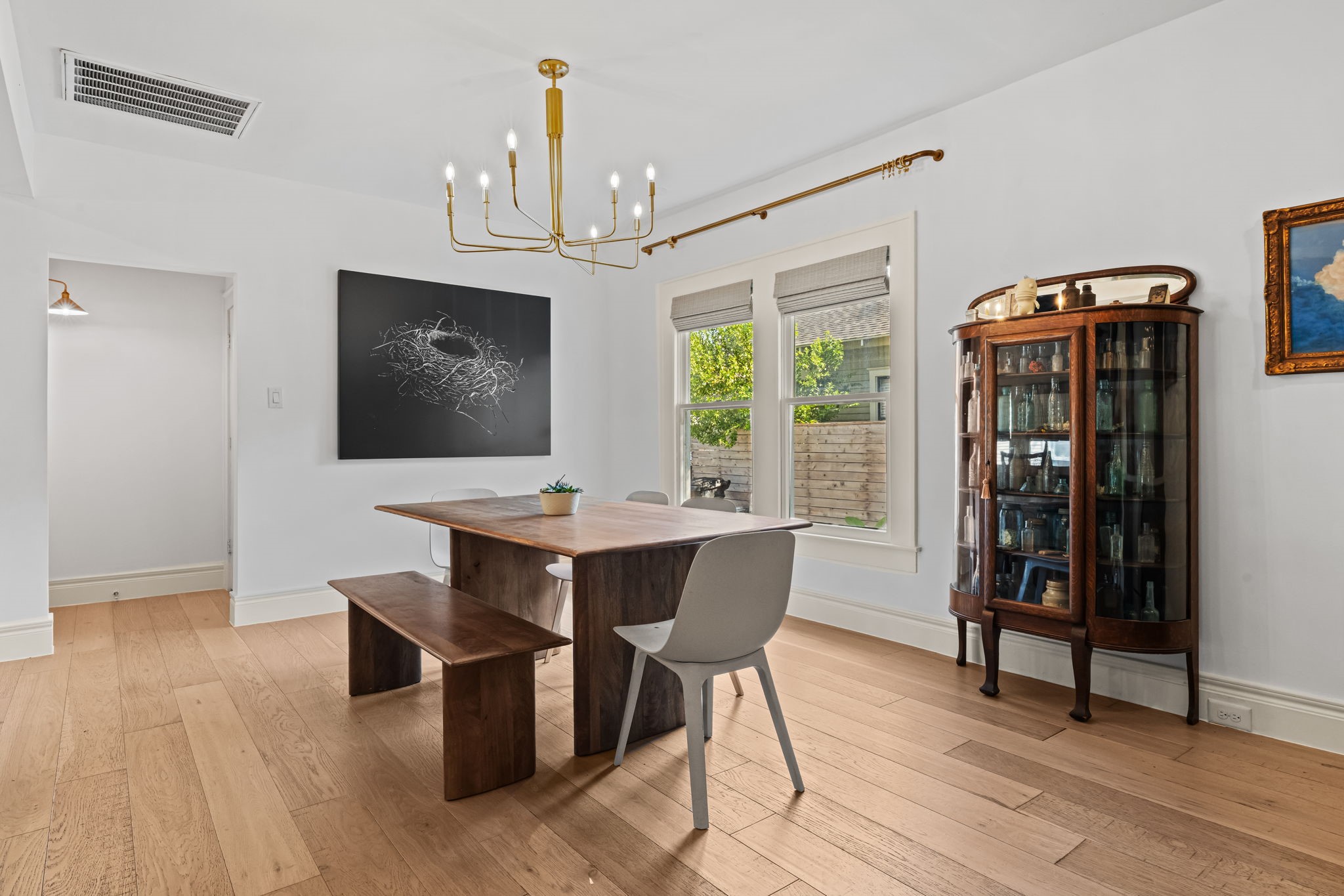 Dining area perfect for entertaining guests