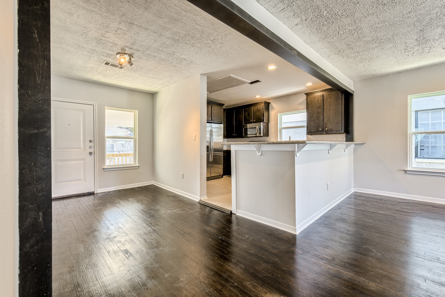 Remodeled interior with up to date appliances Remodeled interior with up to date appliances
