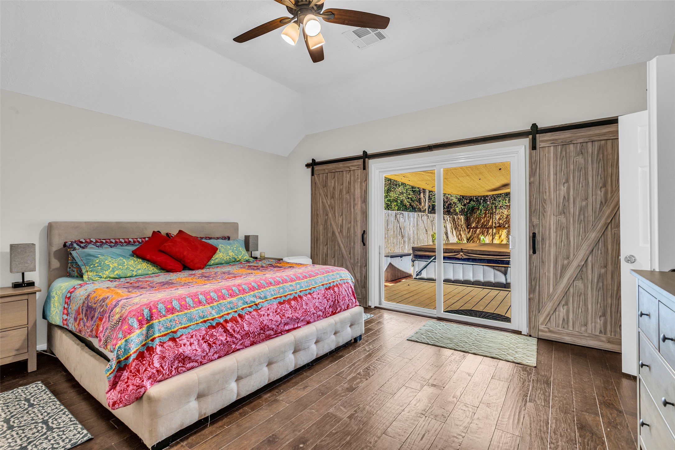 Primary Bedroom with Private Patio