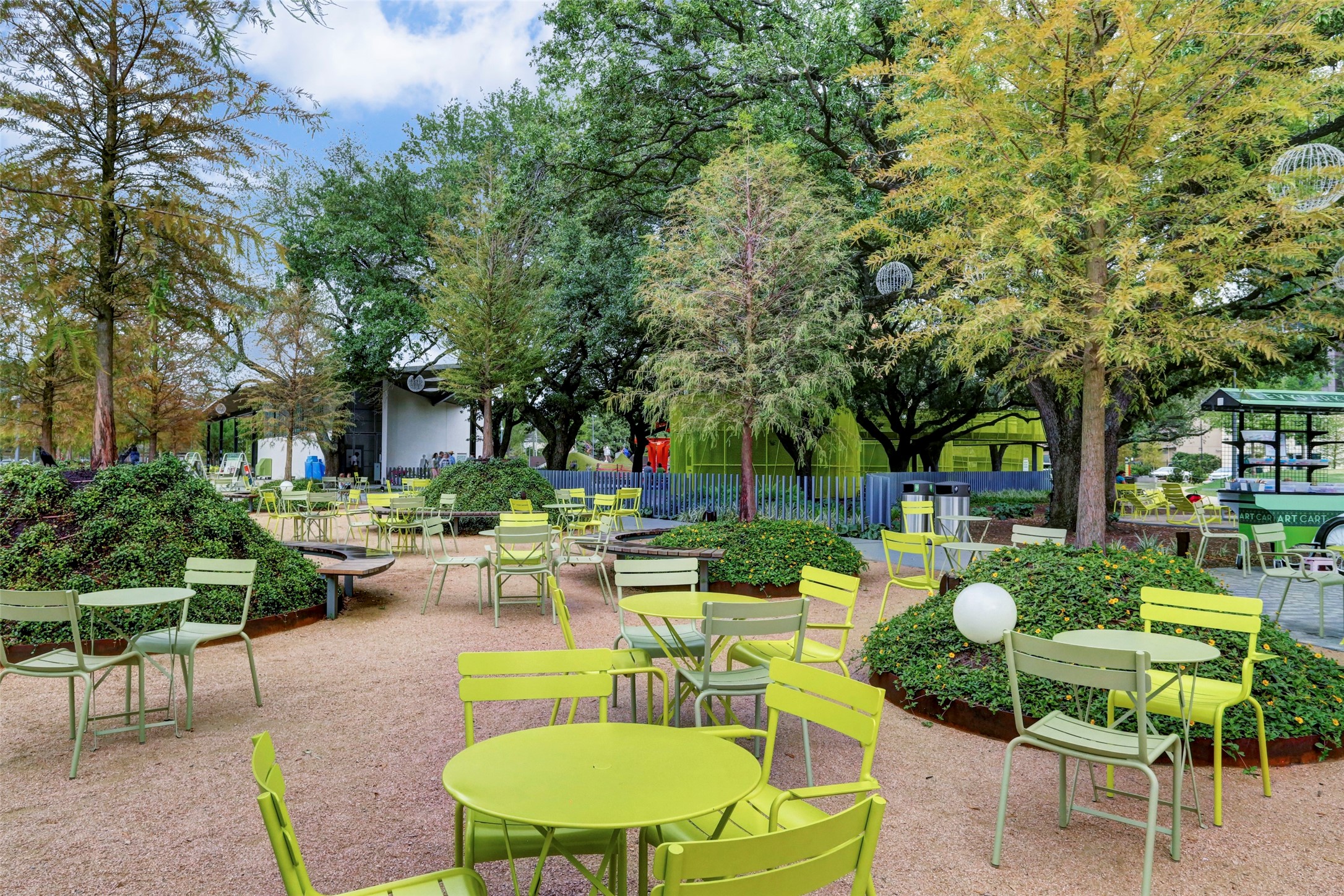 Located minutes from Levy Park.