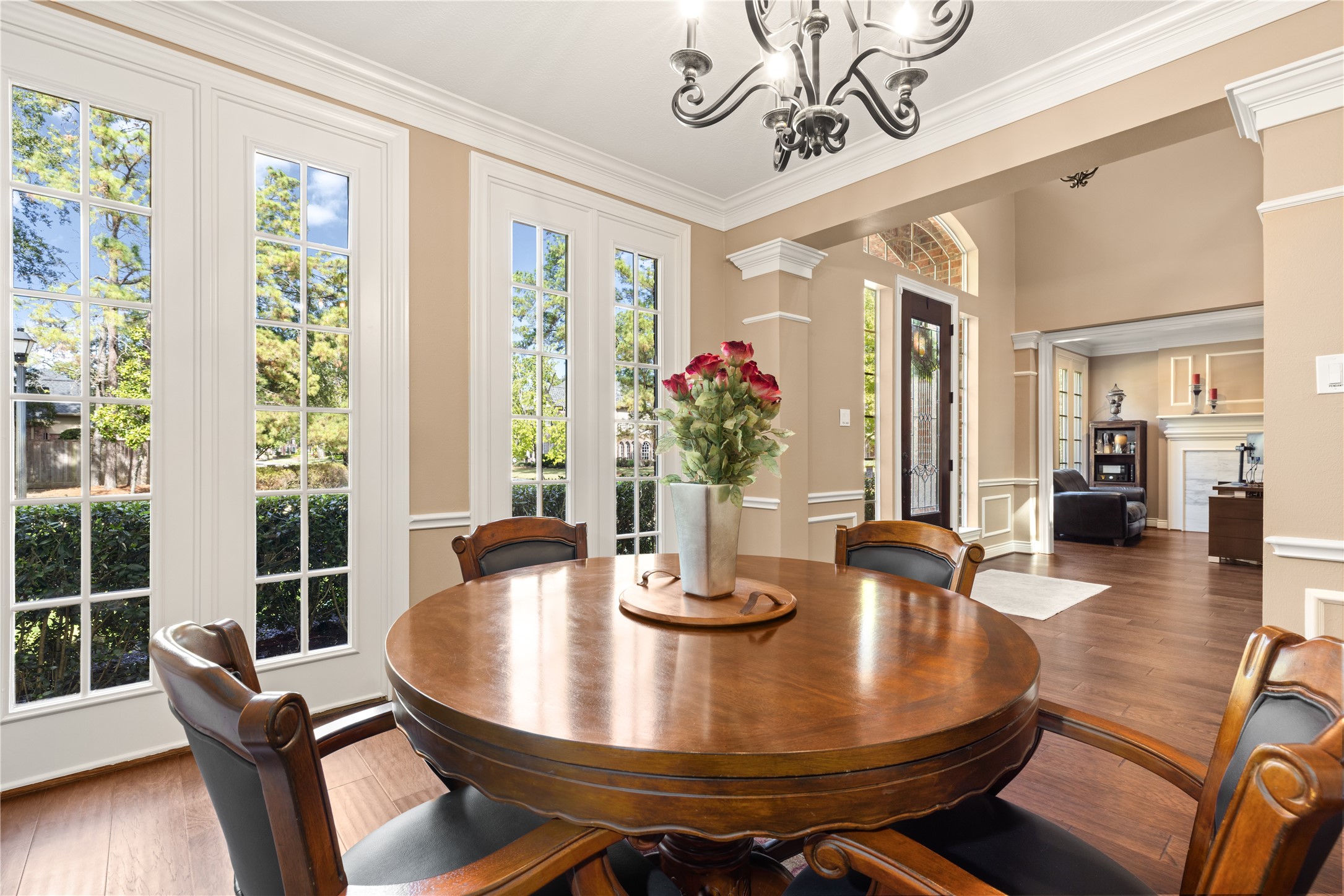 Formal dining room at front of home Formal dining room at front of home