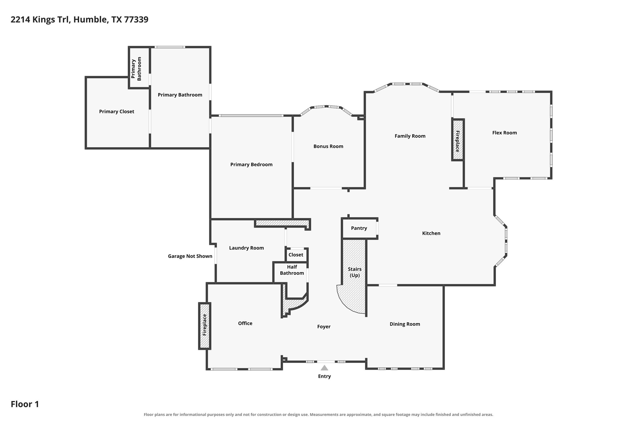 First floor - great layout