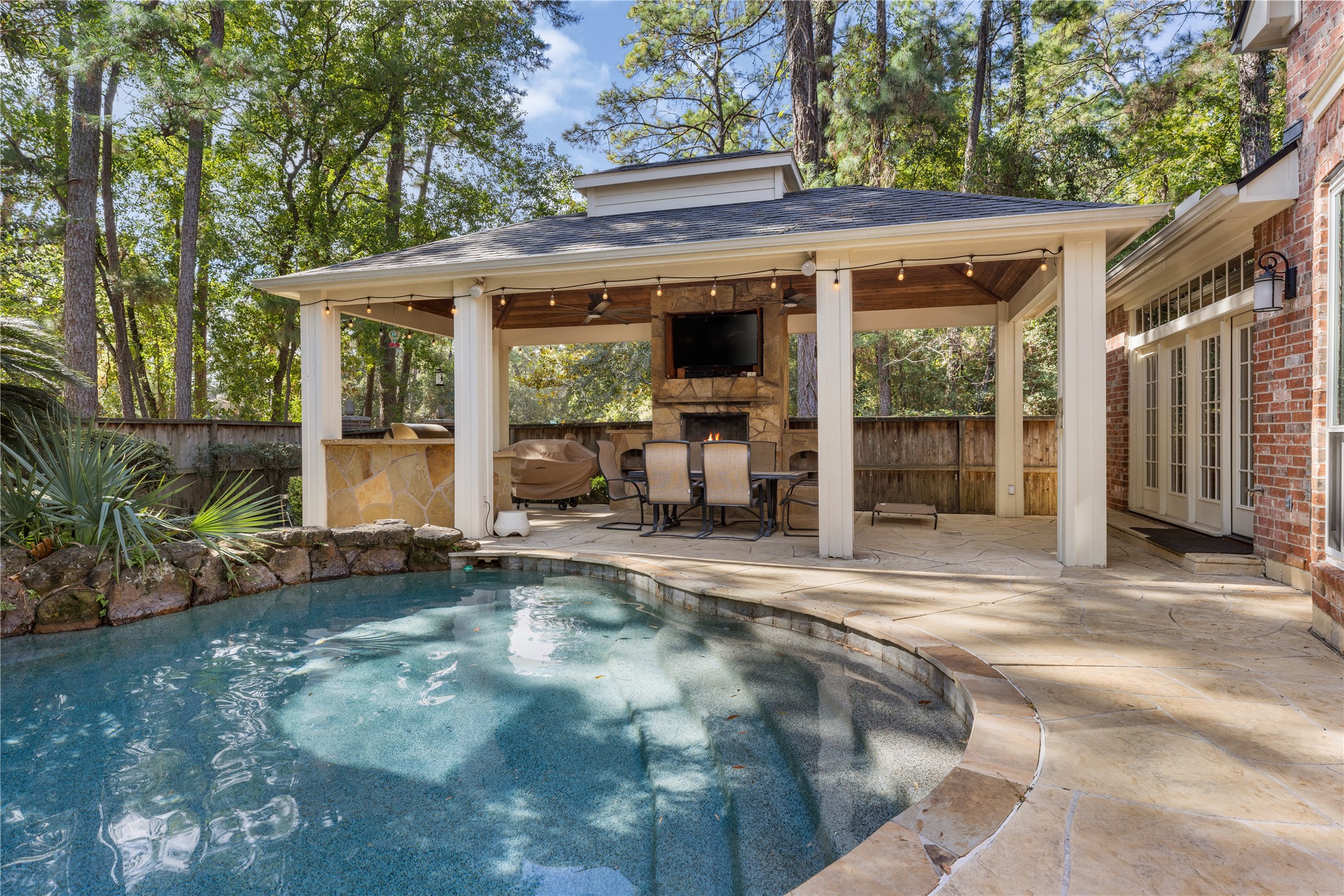 Great privacy and shade to relax