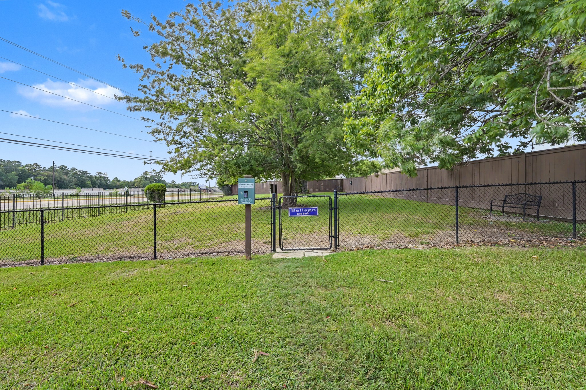 community dog park