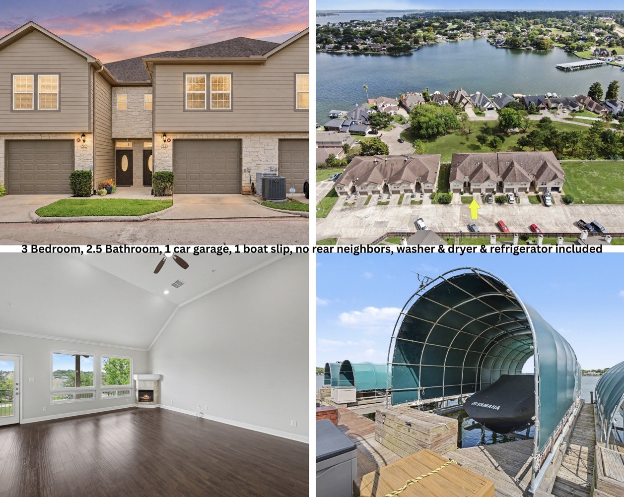 Beautiful Townhome on Lake Conroe