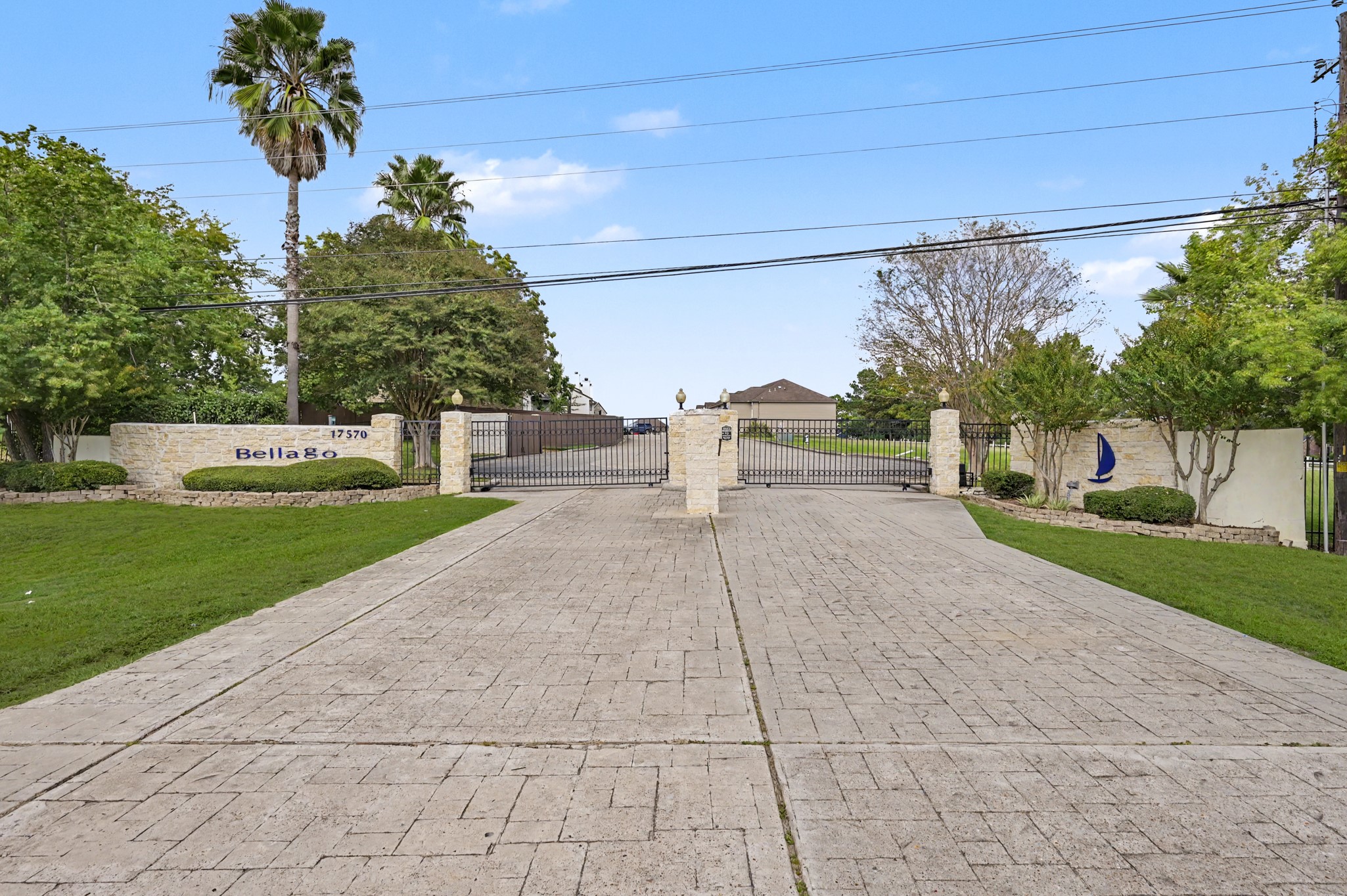 gated entrance