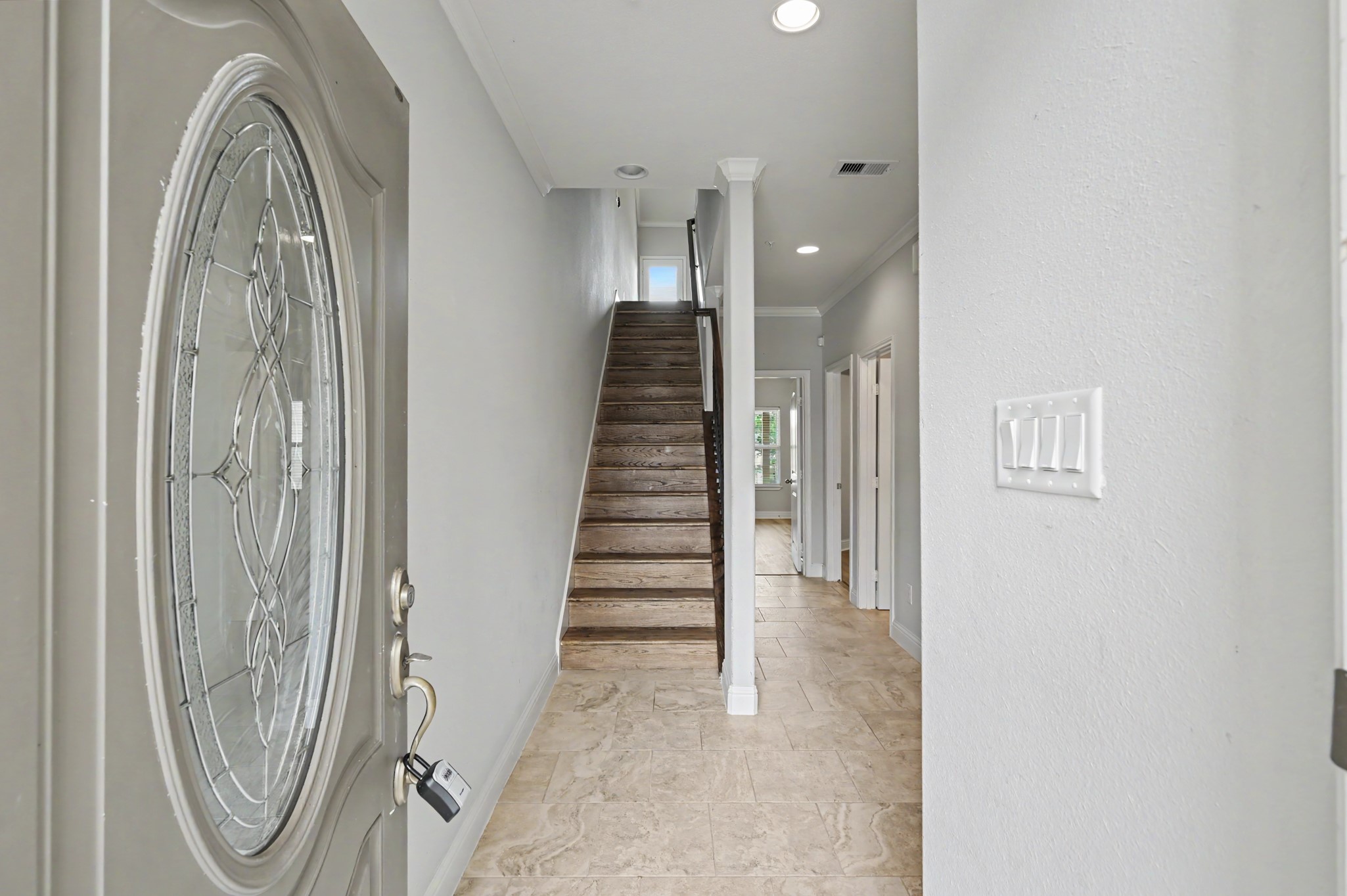 entering the home