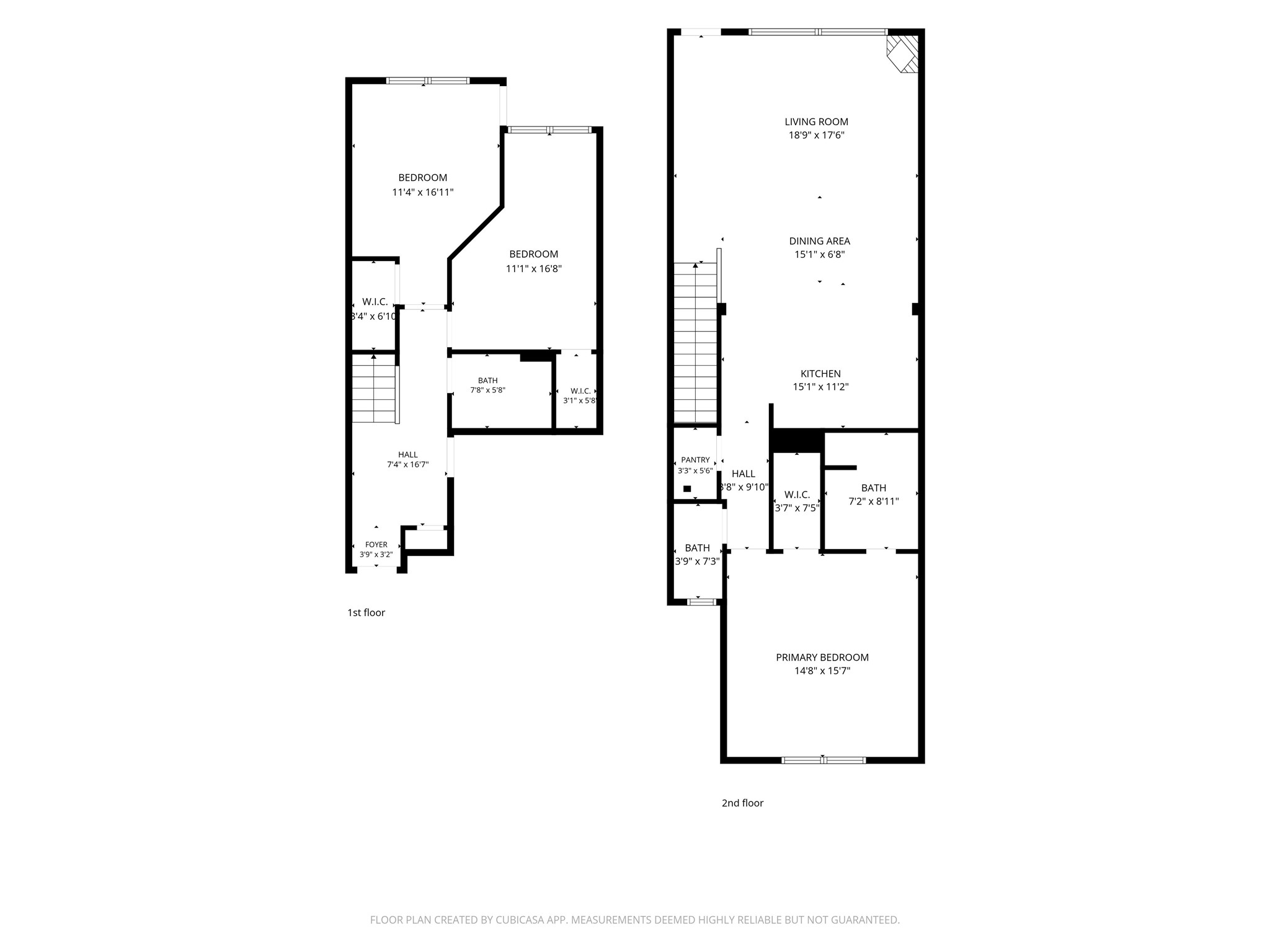 downstairs and upstairs floor plan