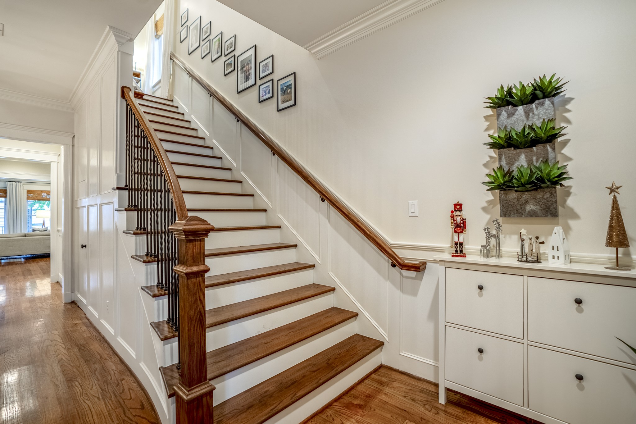 Let's take you upstairs to all three bedrooms.