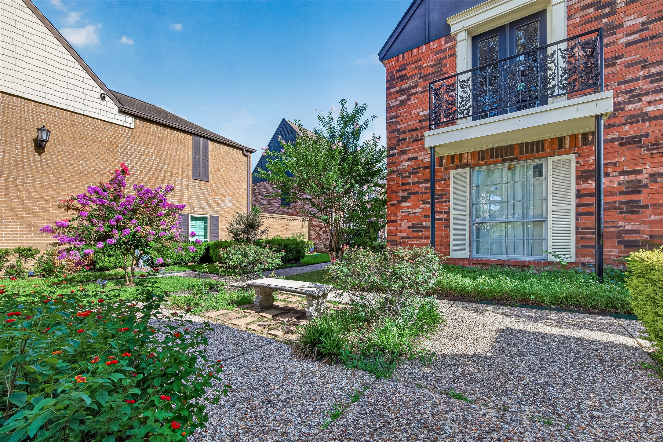 Clean, beautifully landscaped grounds