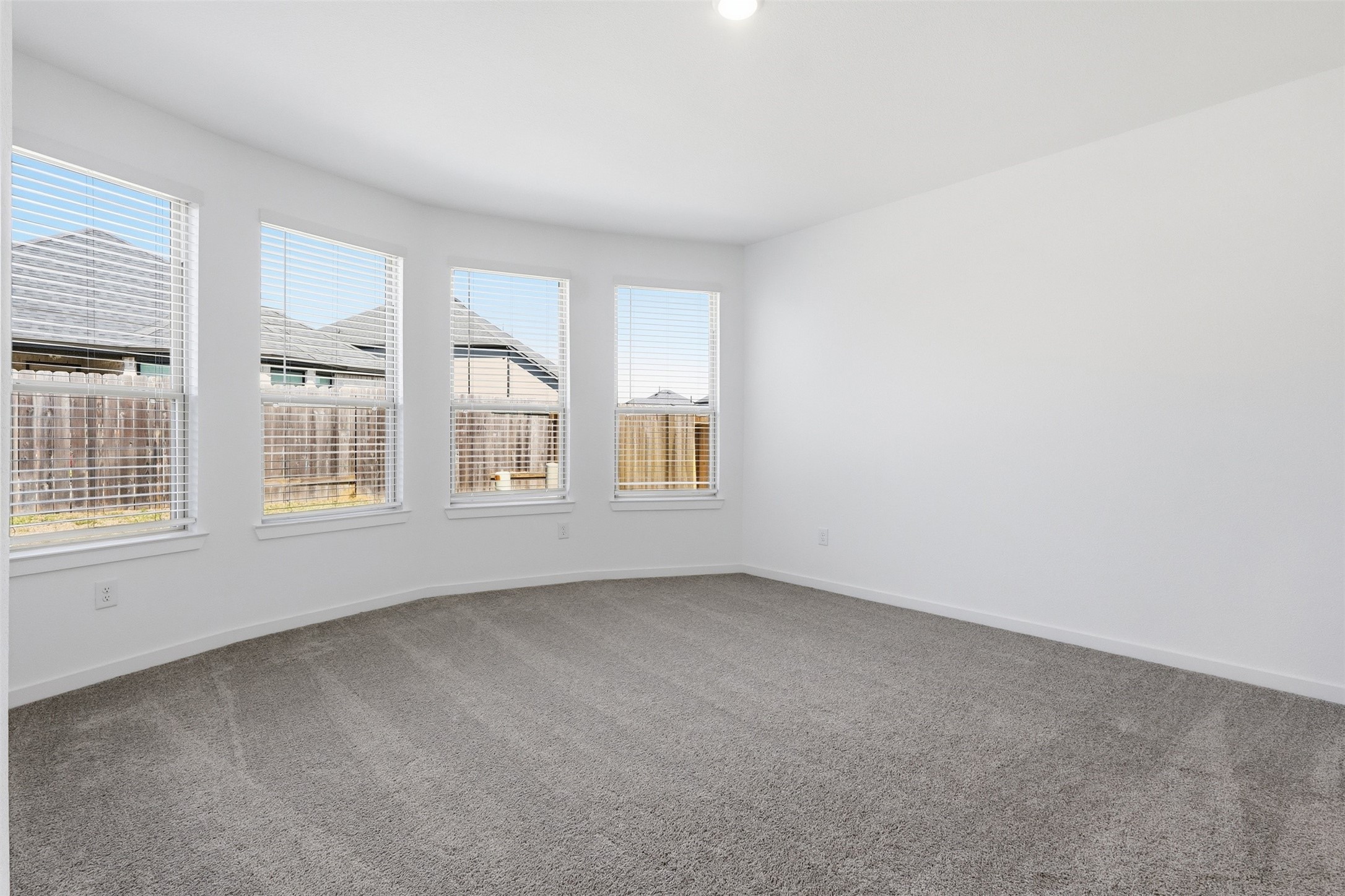 Primary Suite is located just off the living room.