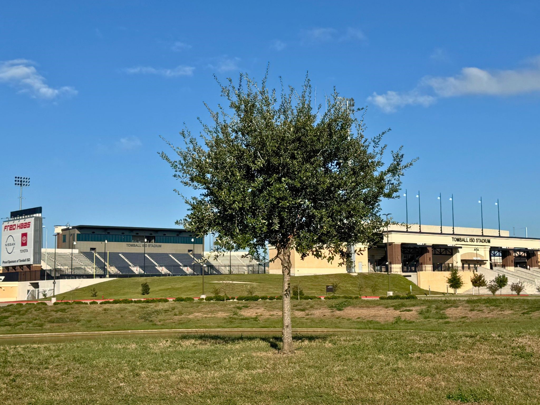 Minutes from Tomball ISD Stadium