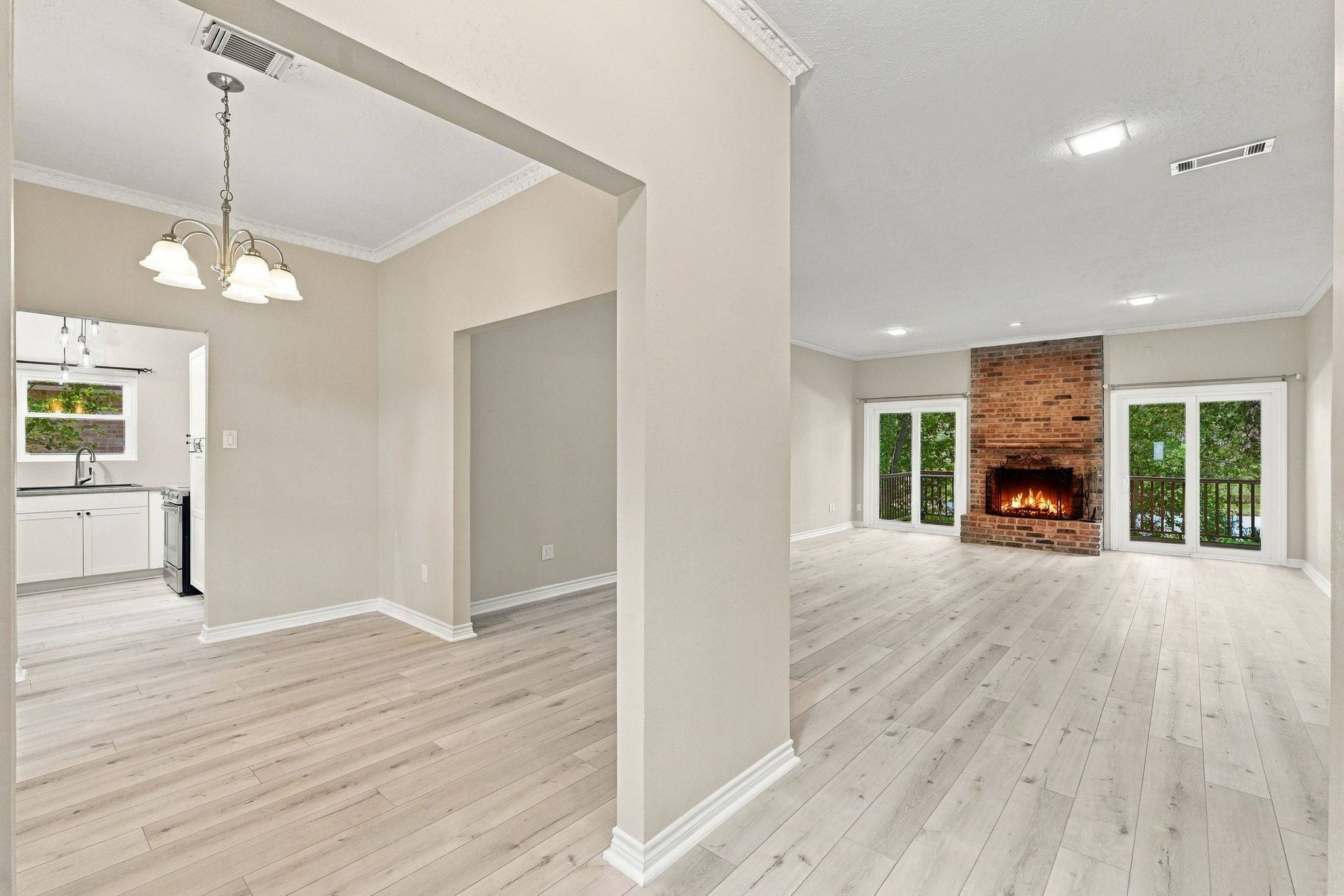 New vinyl plank flooring