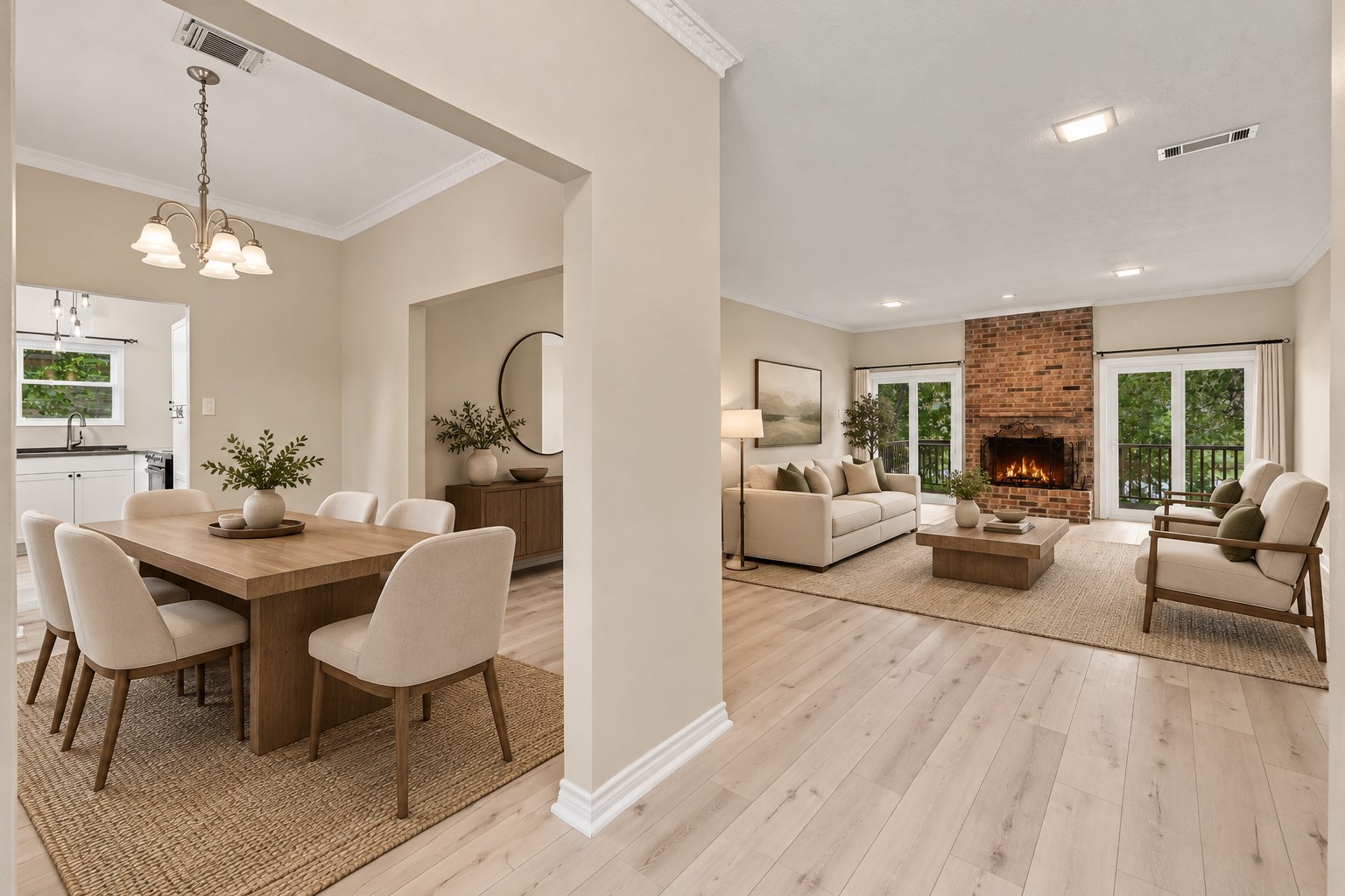 Step inside this beautifully updated home. ***virtually staged***