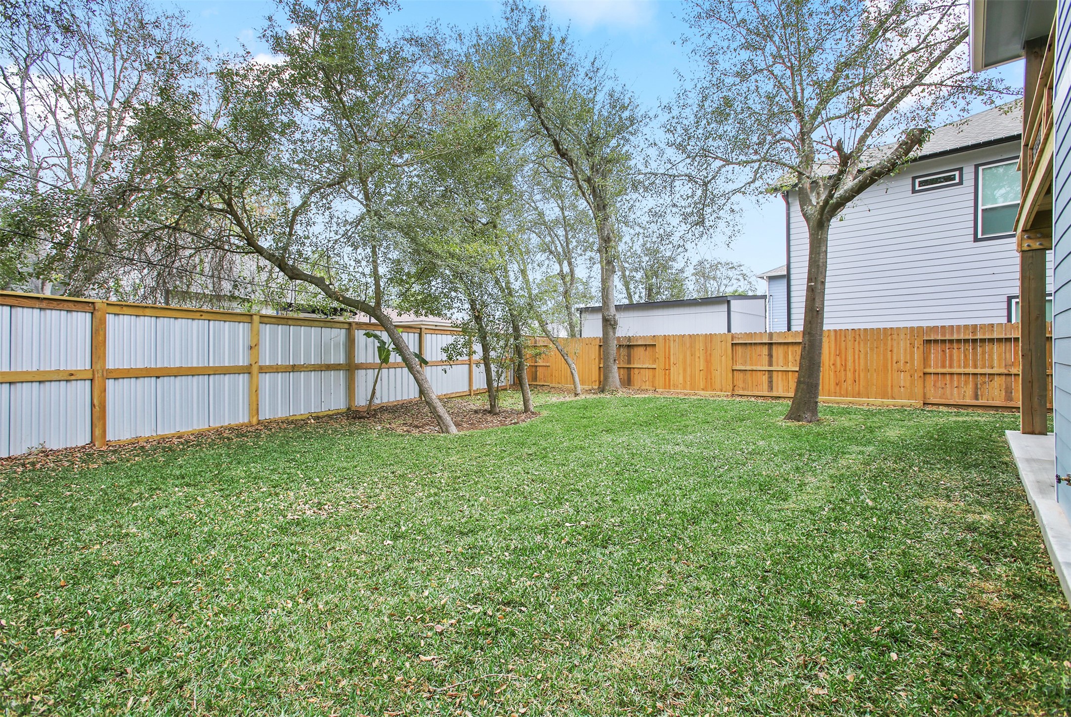 Another view of the yard