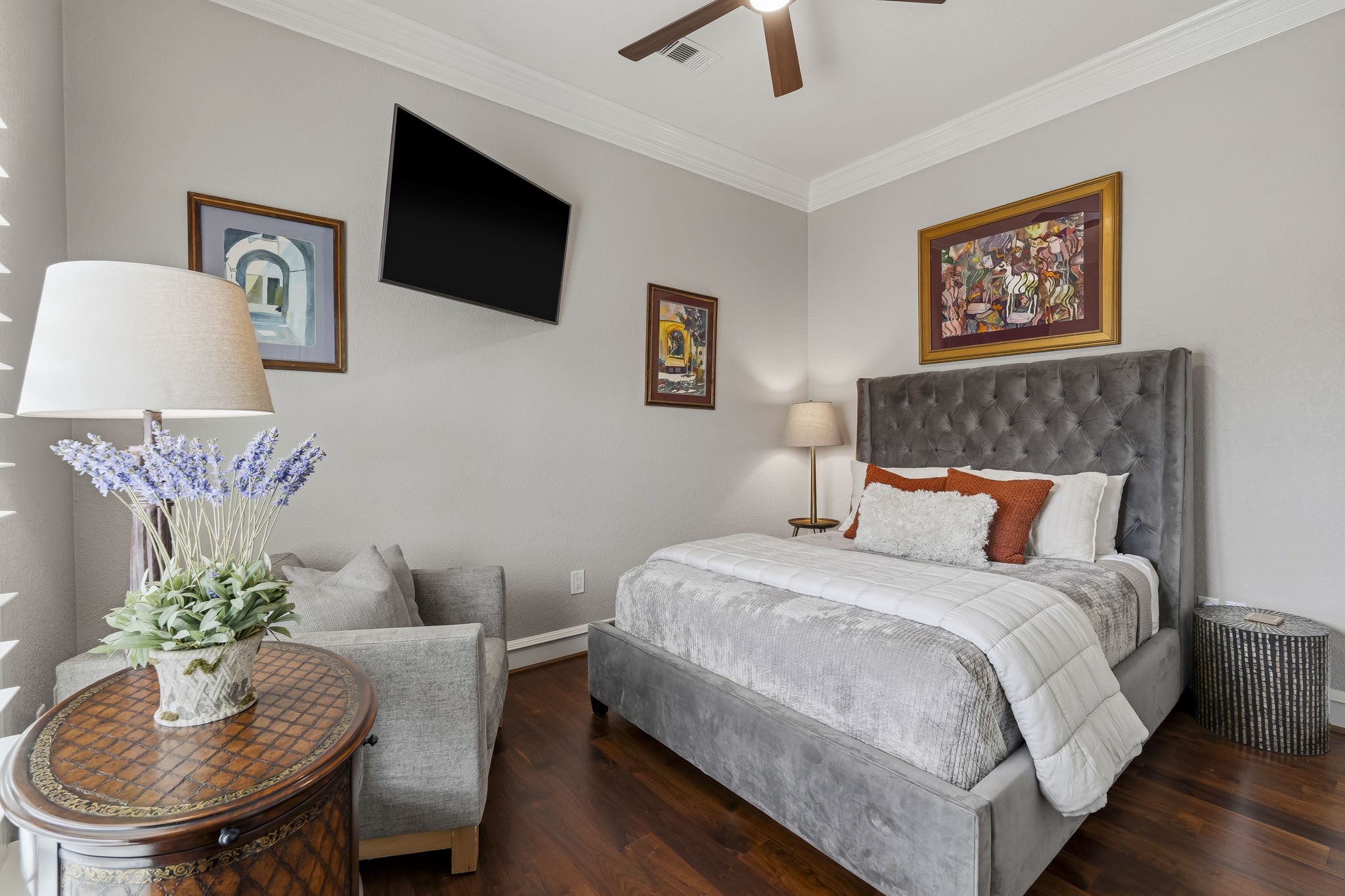 upstairs bedroom