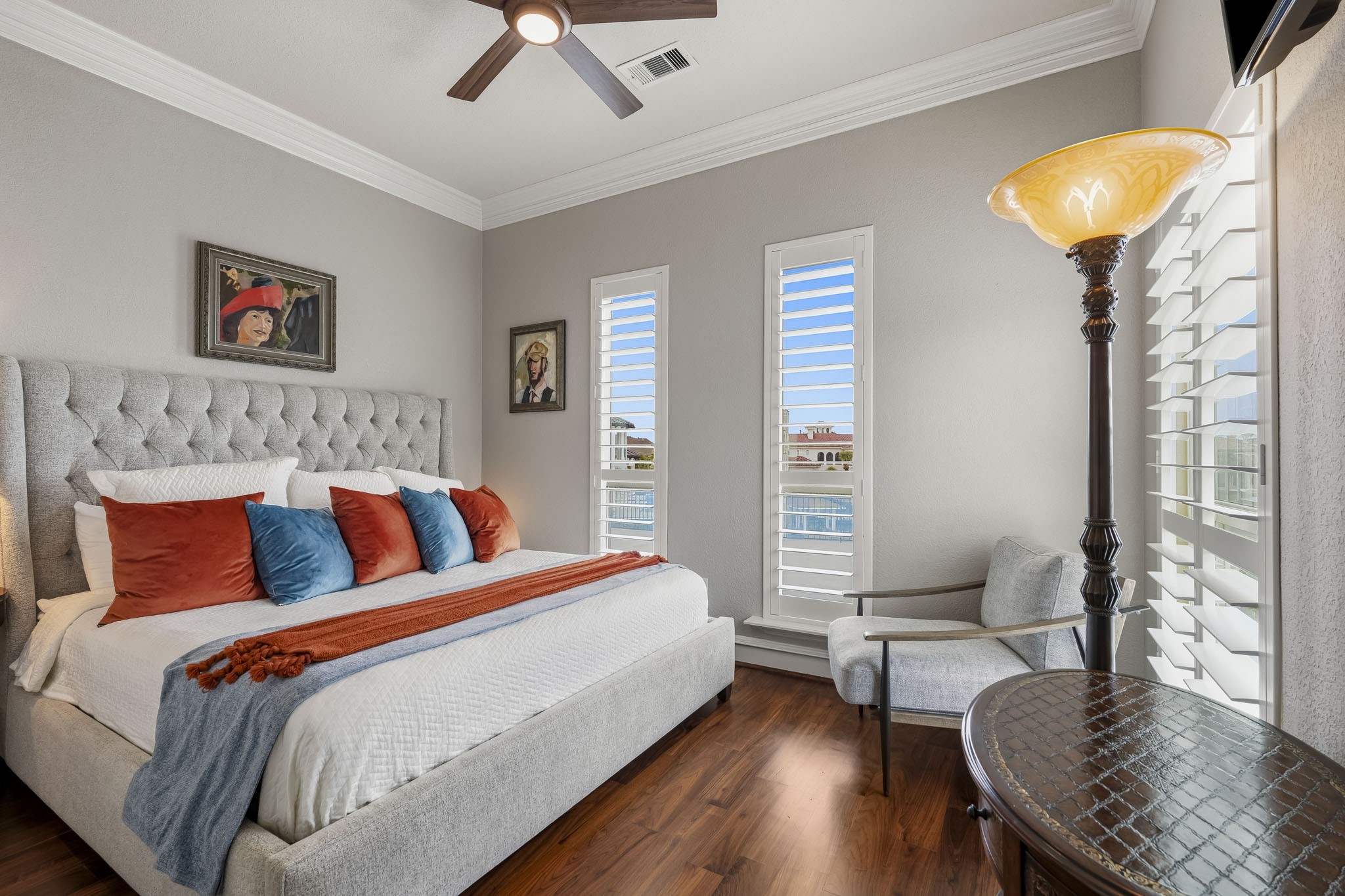 upstairs bedroom
