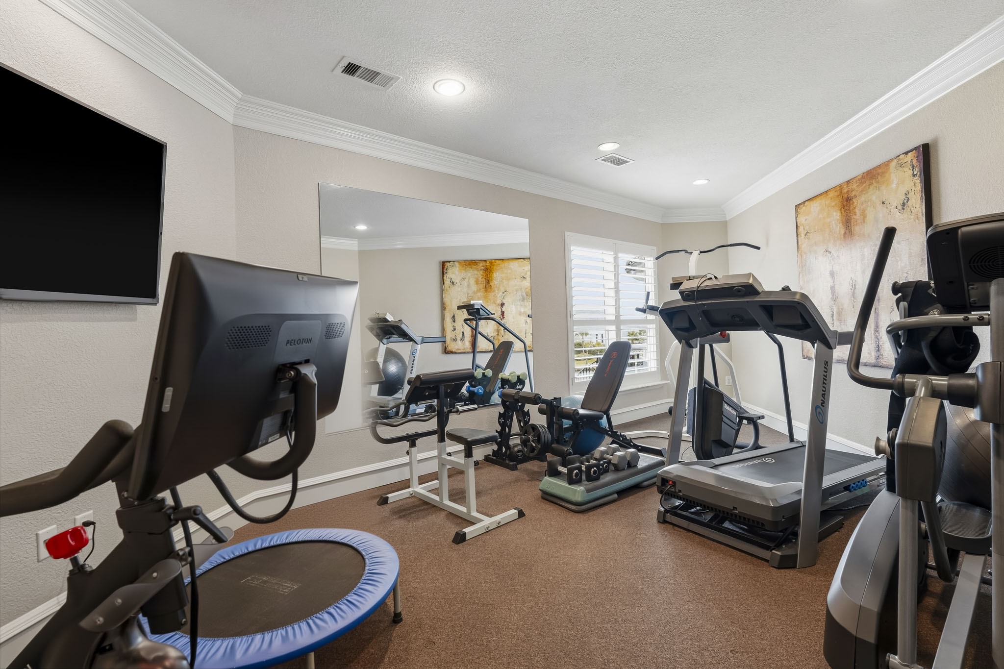 exercise room