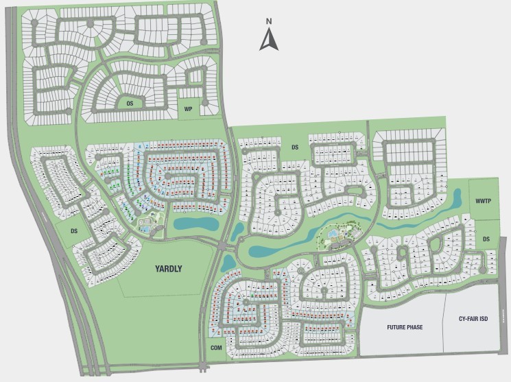 Avalon at Cypress Community Sitemap