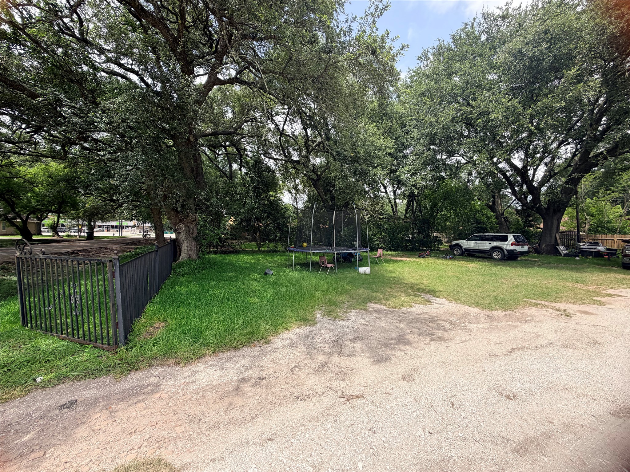 Enjoy the beauty of mature oak trees creating a peaceful setting while offering plenty of space for your future plans.