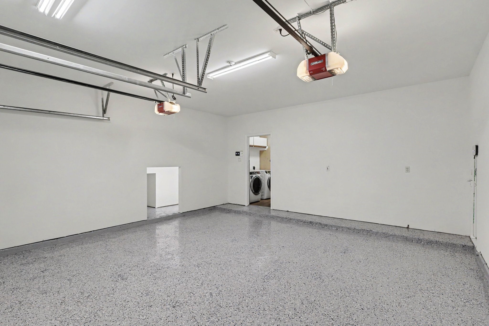 Epoxy flooring in garage!