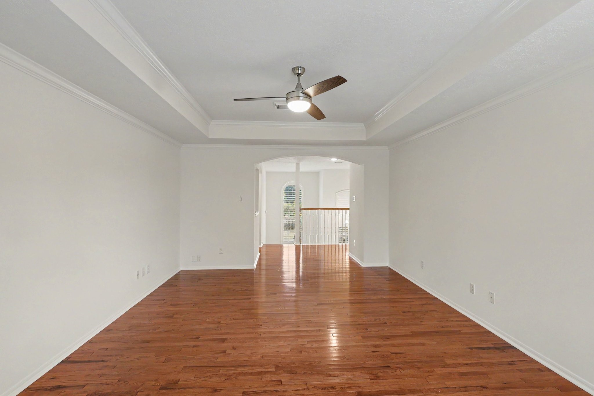 Large upstairs gameroom.