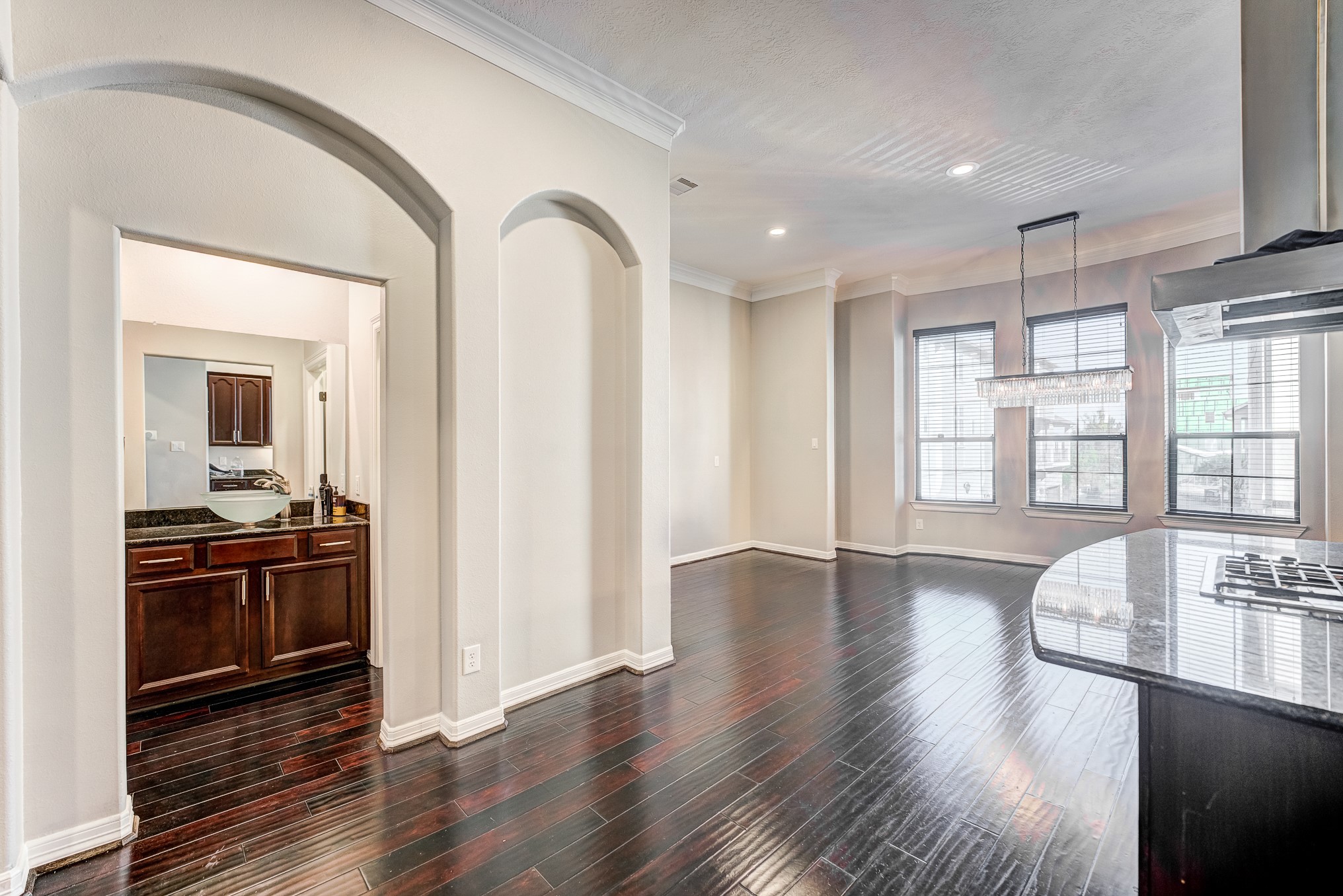 Main level with open concept