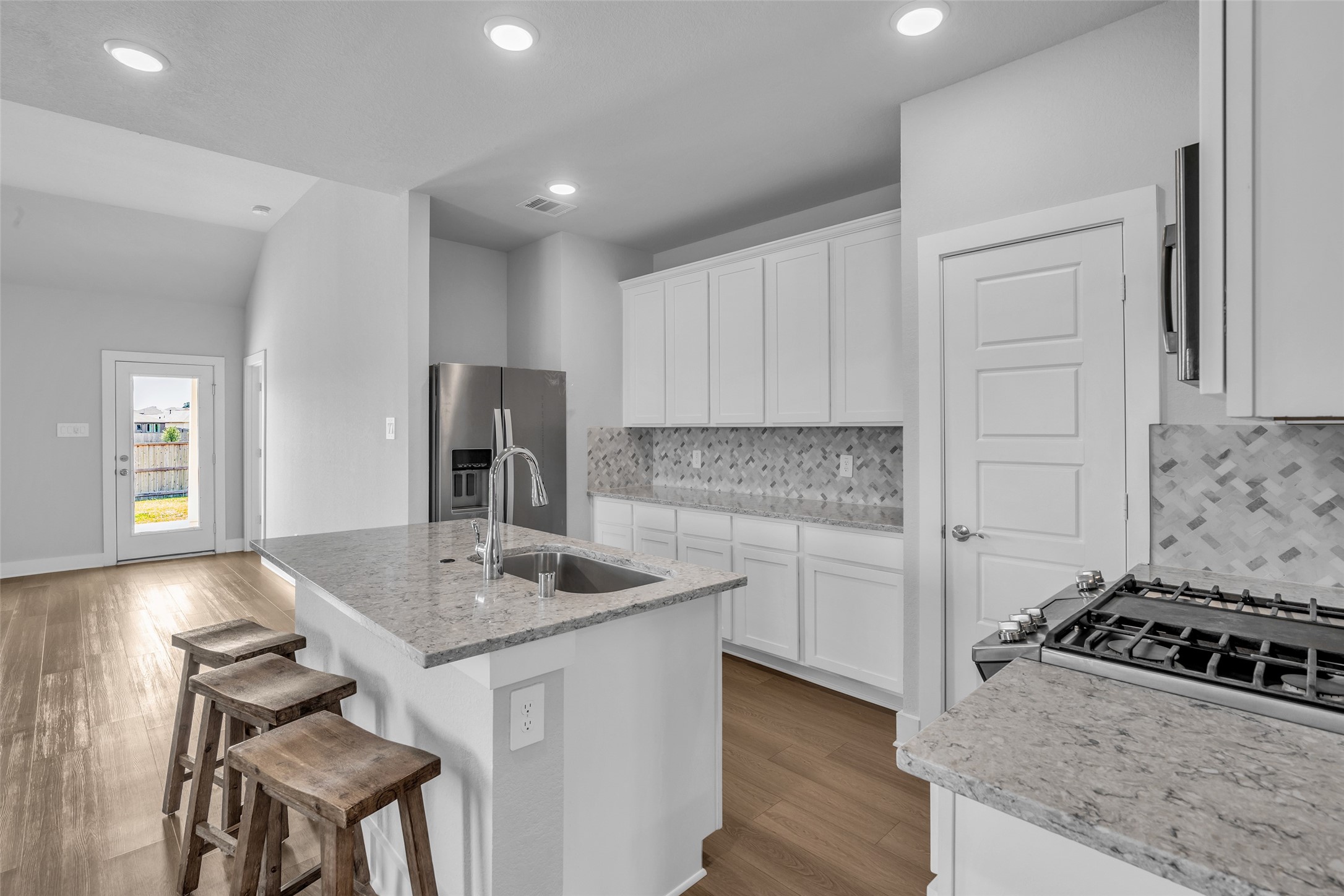 Fridge is included