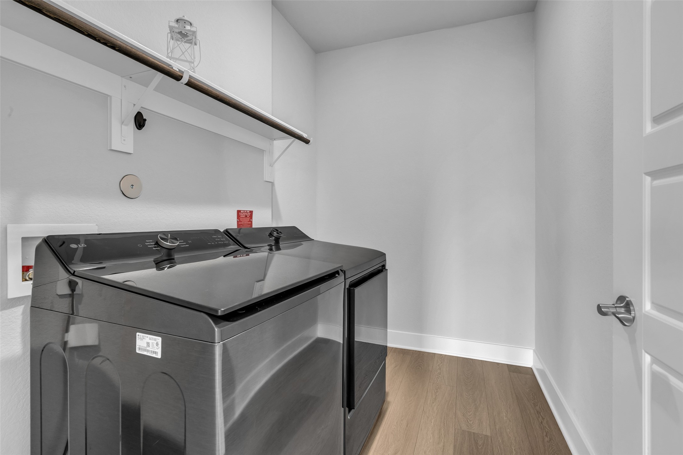 Utility room on first floor