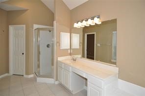 Primary bath with tub and separate shower